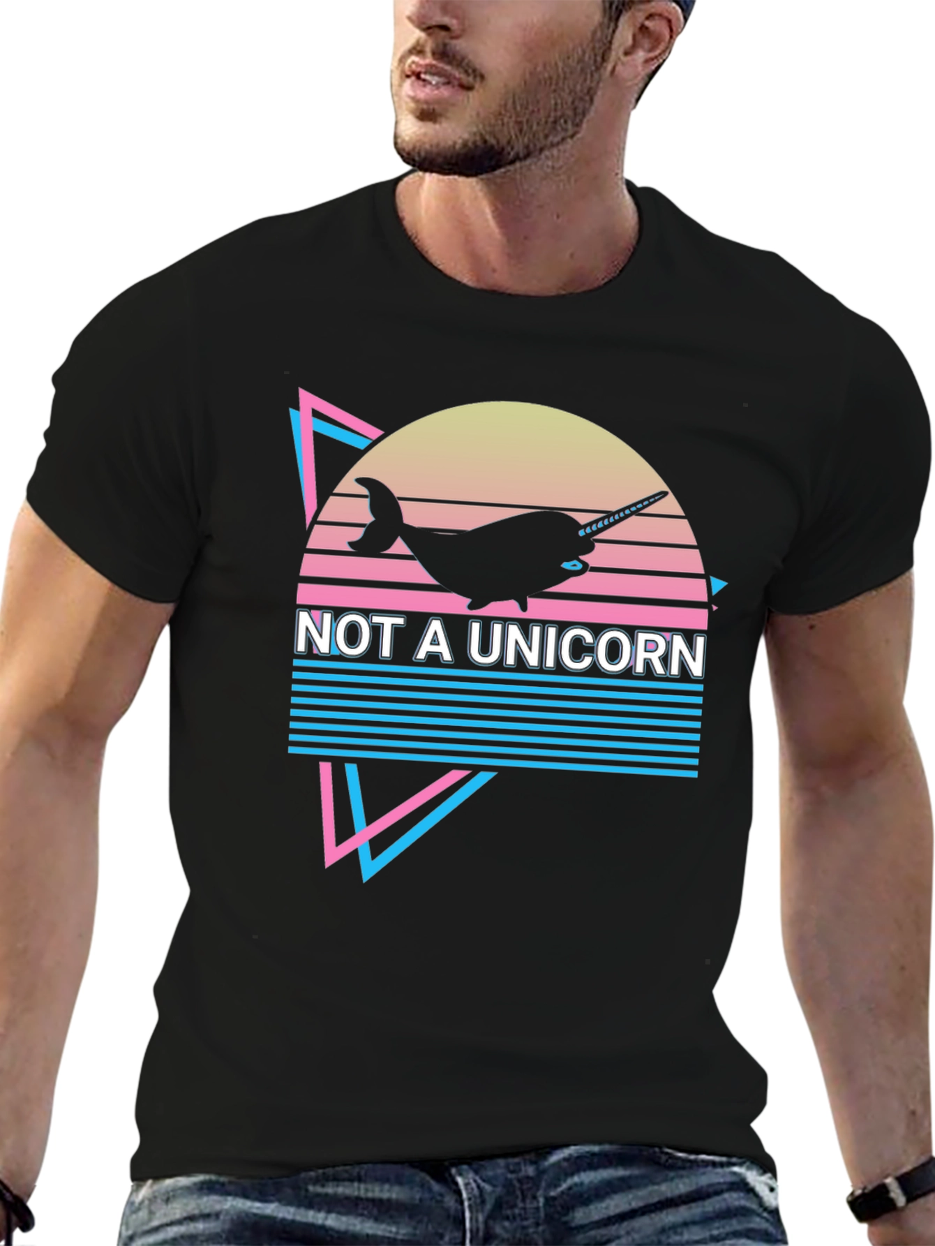 Not a Unicorn Narwhal Graphic T-Shirt