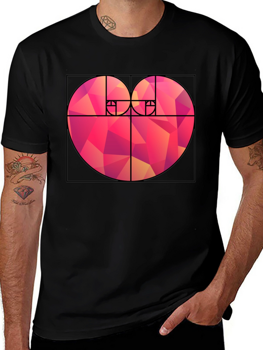 Geometric Heart T-Shirt