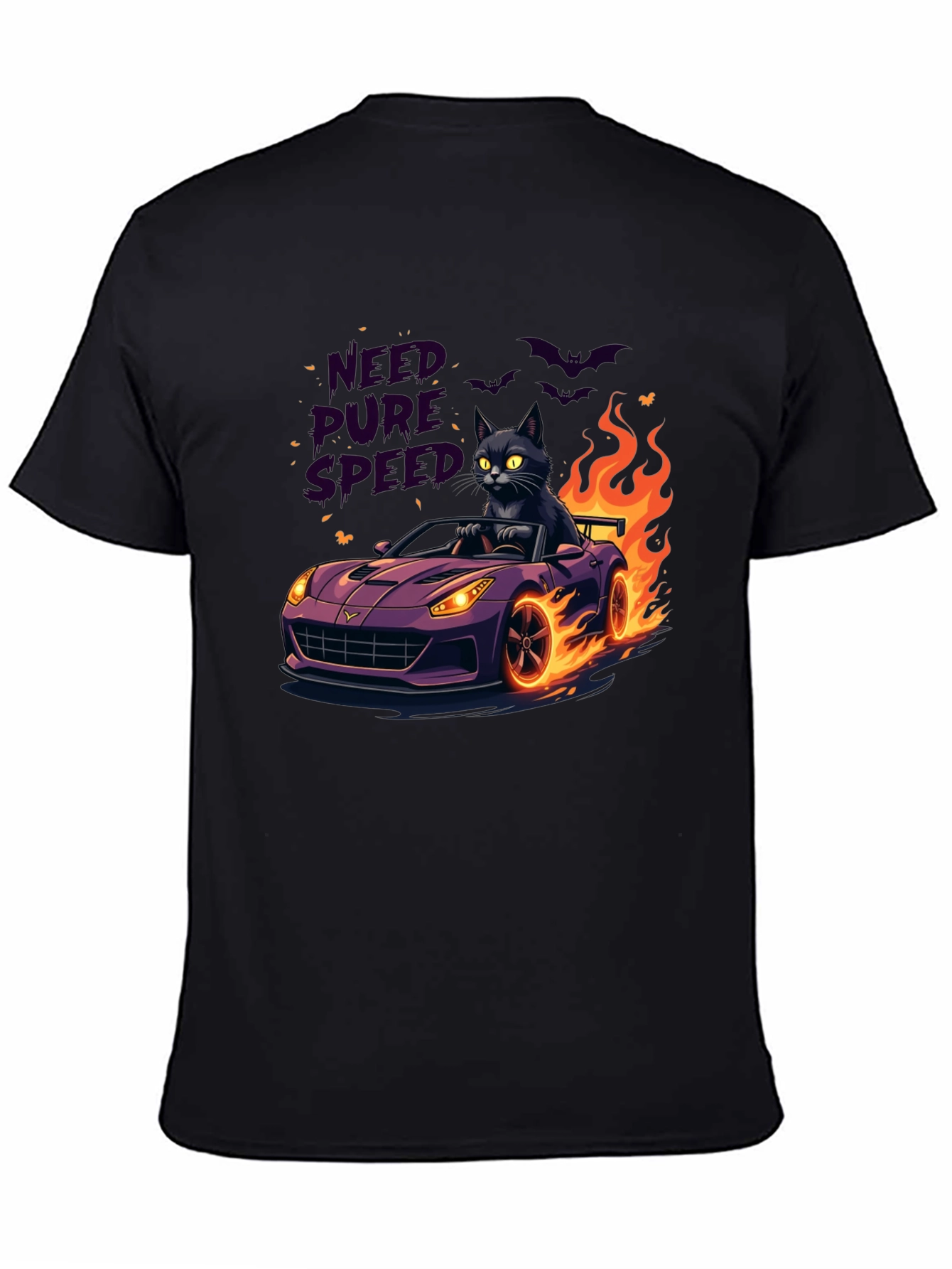 Need Pure Speed Black Cat T-Shirt