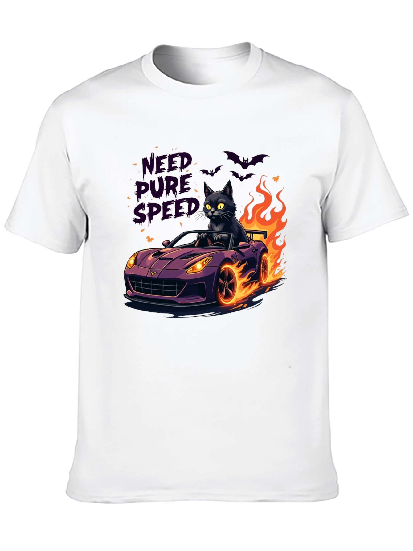 Need Pure Speed Black Cat T-Shirt