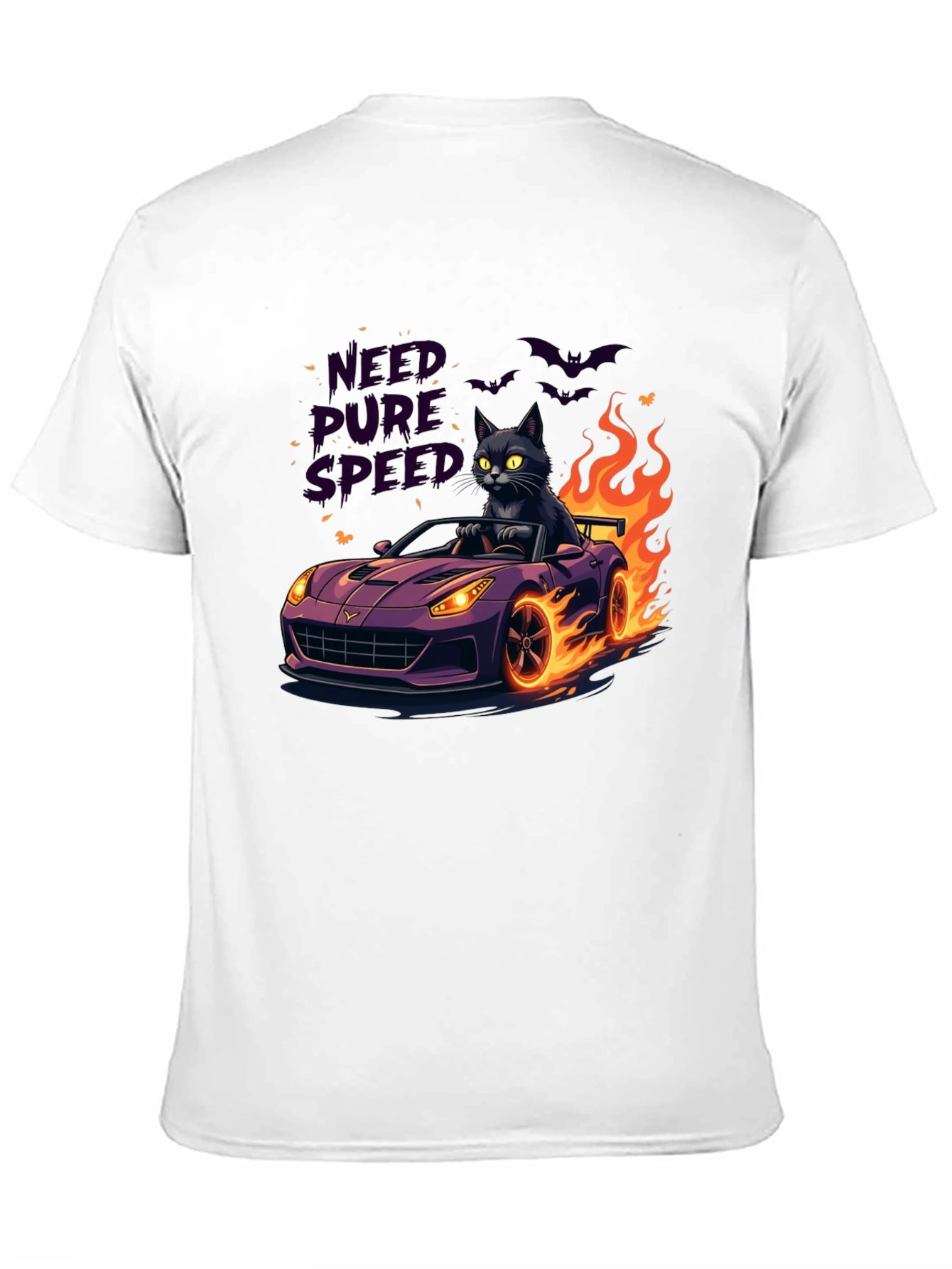 Need Pure Speed Black Cat T-Shirt