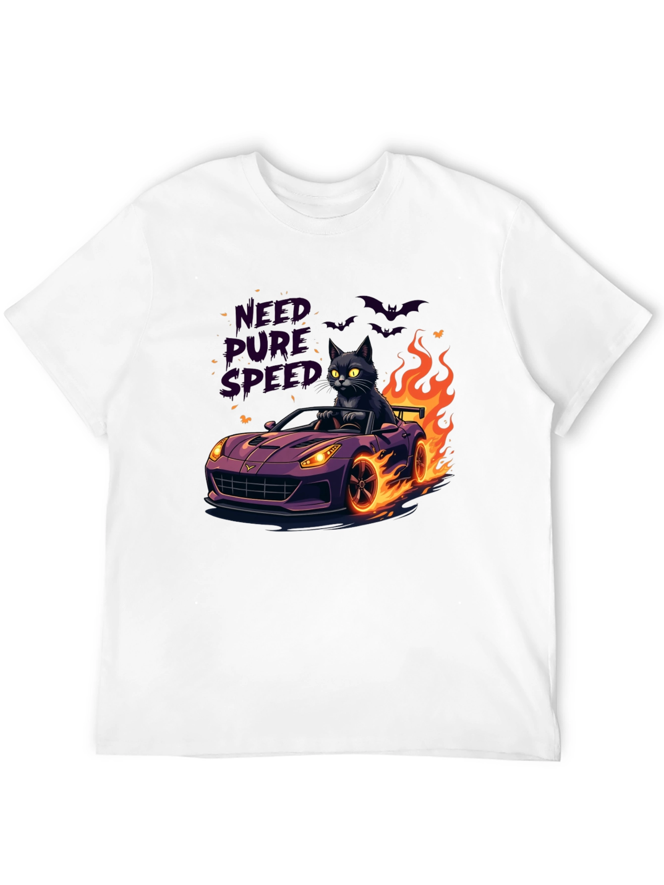 Need Pure Speed Black Cat T-Shirt