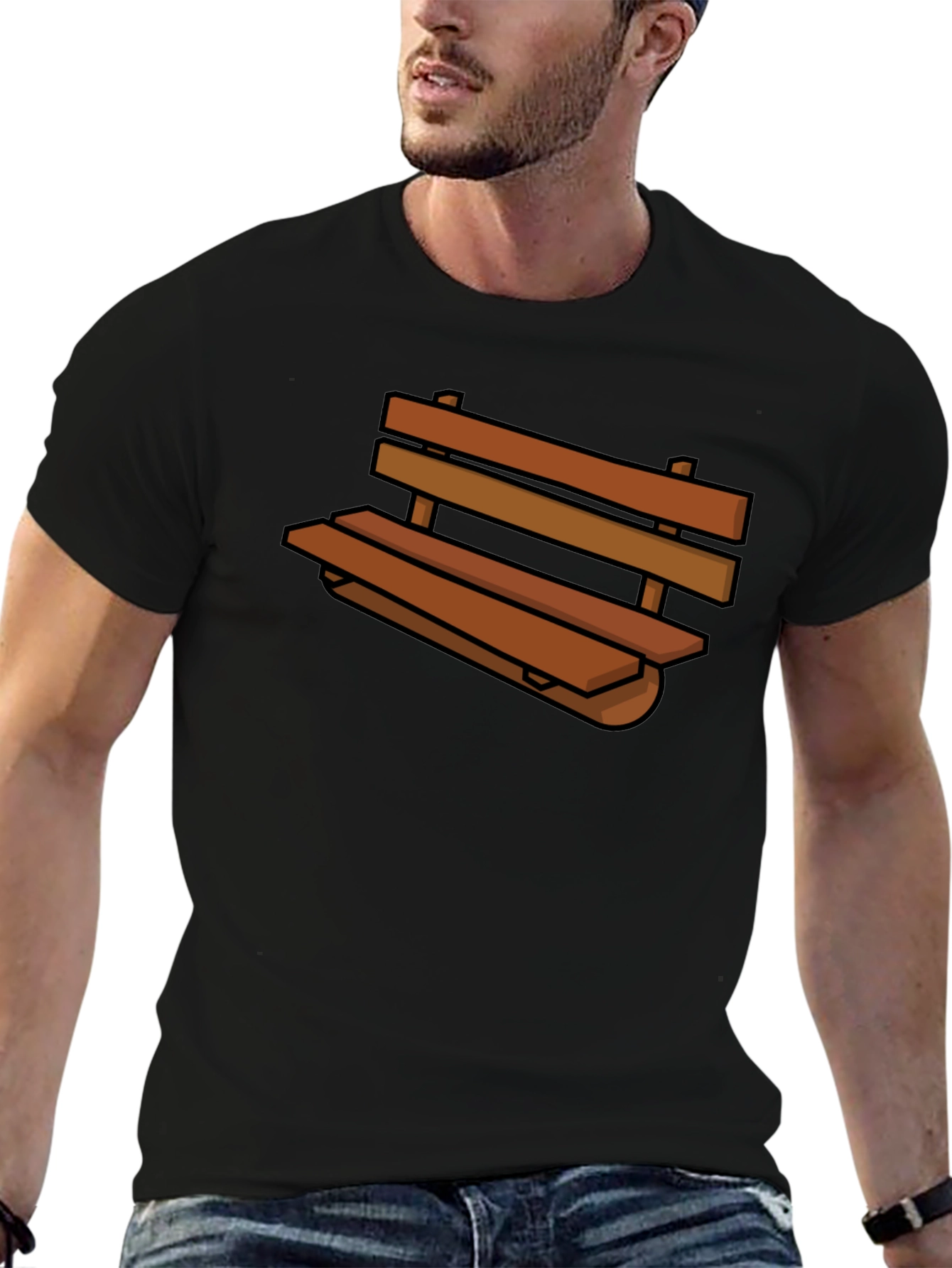 Bench Graphic Tee - Comfortable Everyday Wear