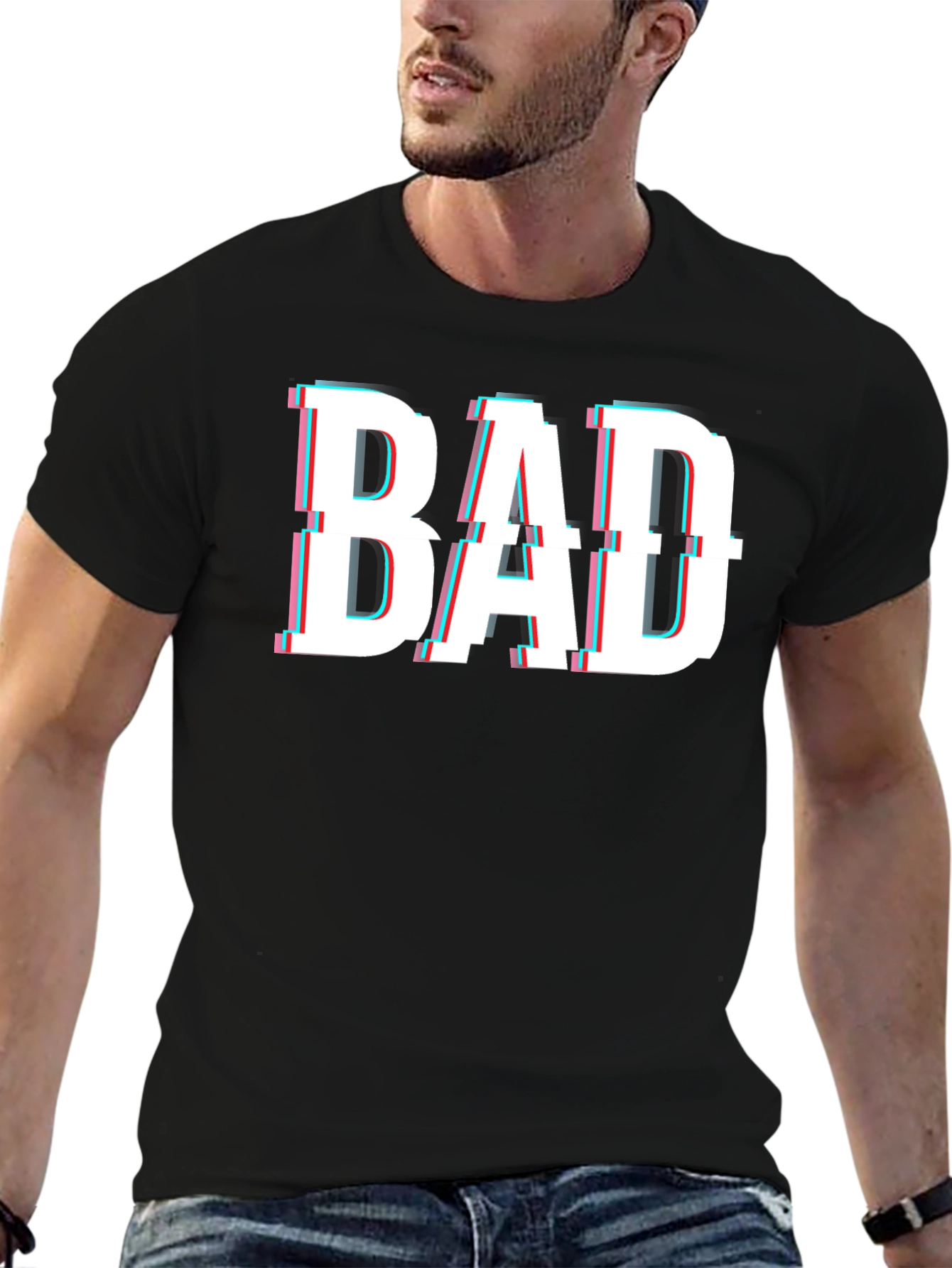Bad Dad Glitch Tee - Funny Fathers Day T-Shirt