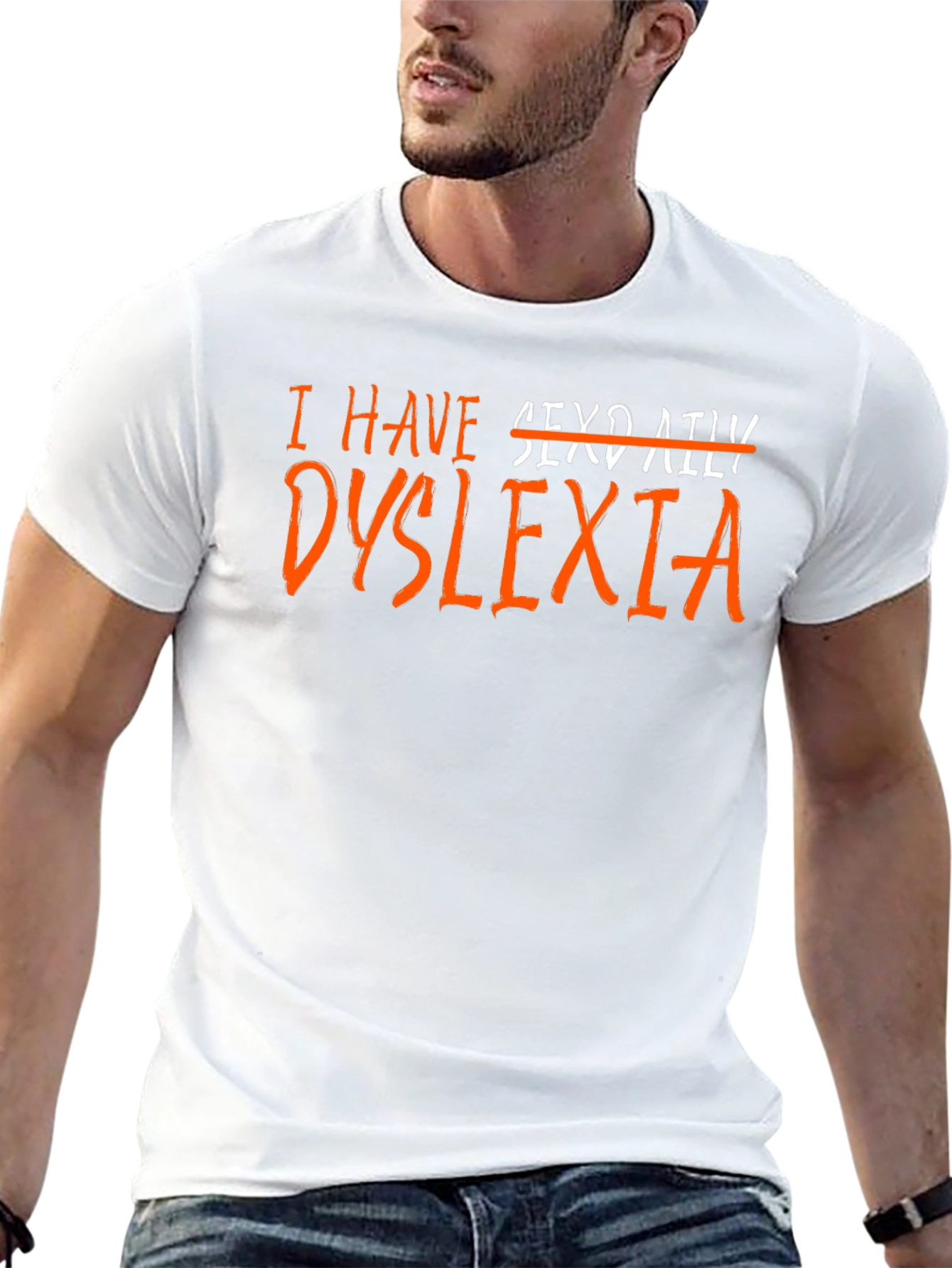 Dyslexia T-Shirt - Humor Novelty Graphic Tee