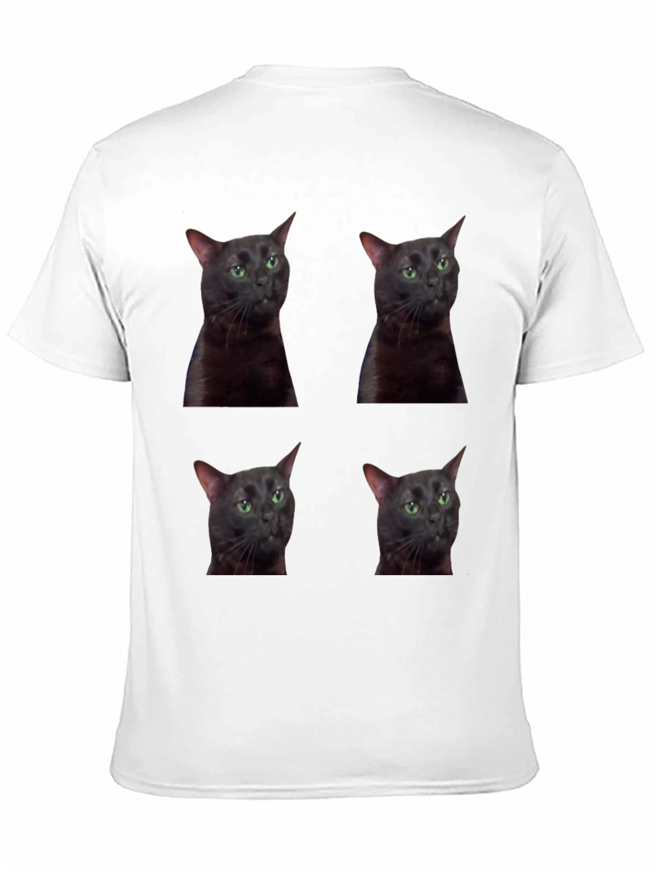 Cat Portrait T-Shirt - Unique Graphic Tee