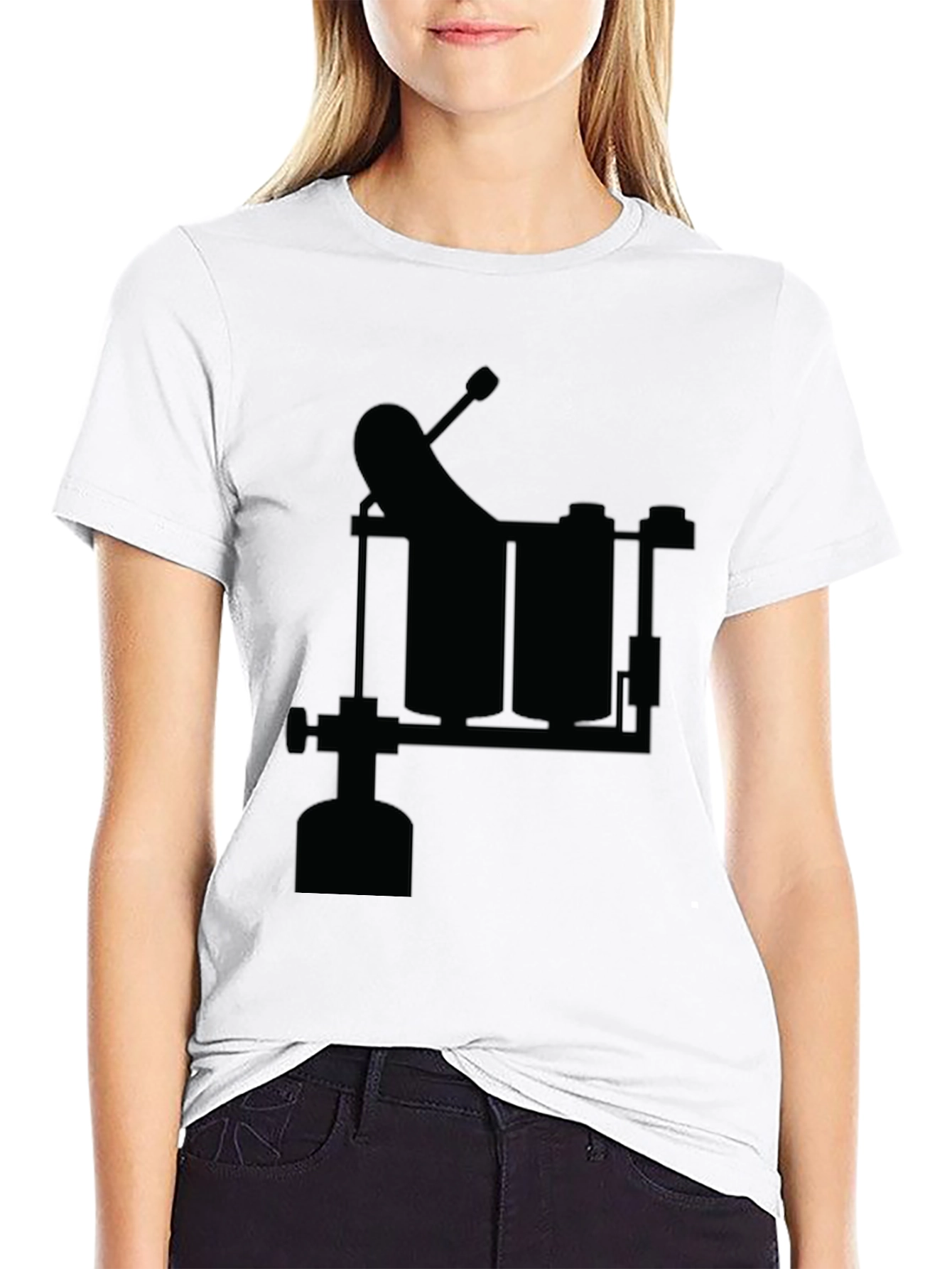 Tattoo Machine Graphic Black Tee - Ink Artist Apparel