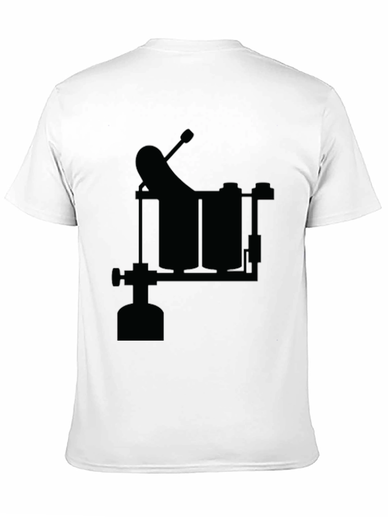 Tattoo Machine Graphic Black Tee - Ink Artist Apparel