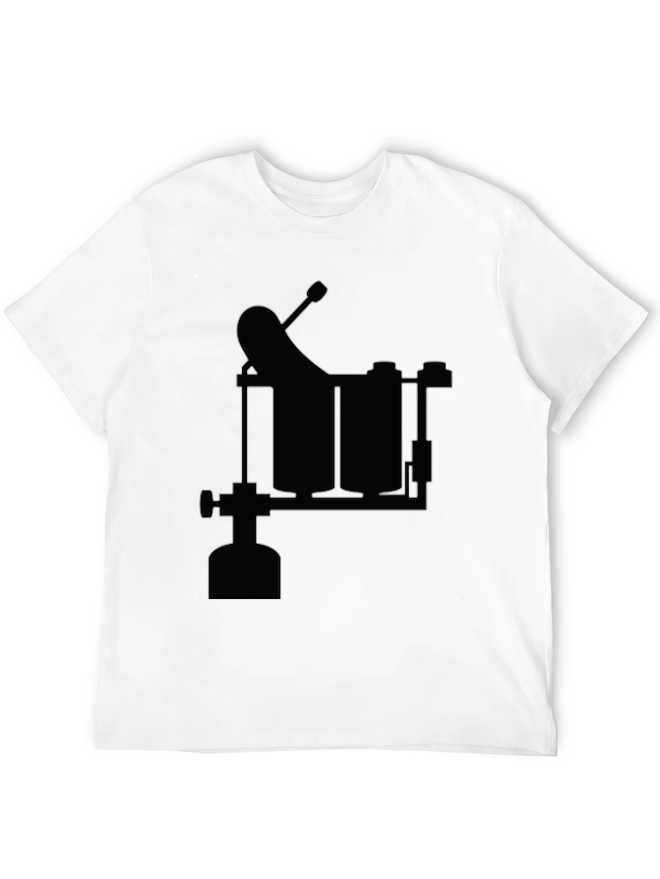 Tattoo Machine Graphic Black Tee - Ink Artist Apparel