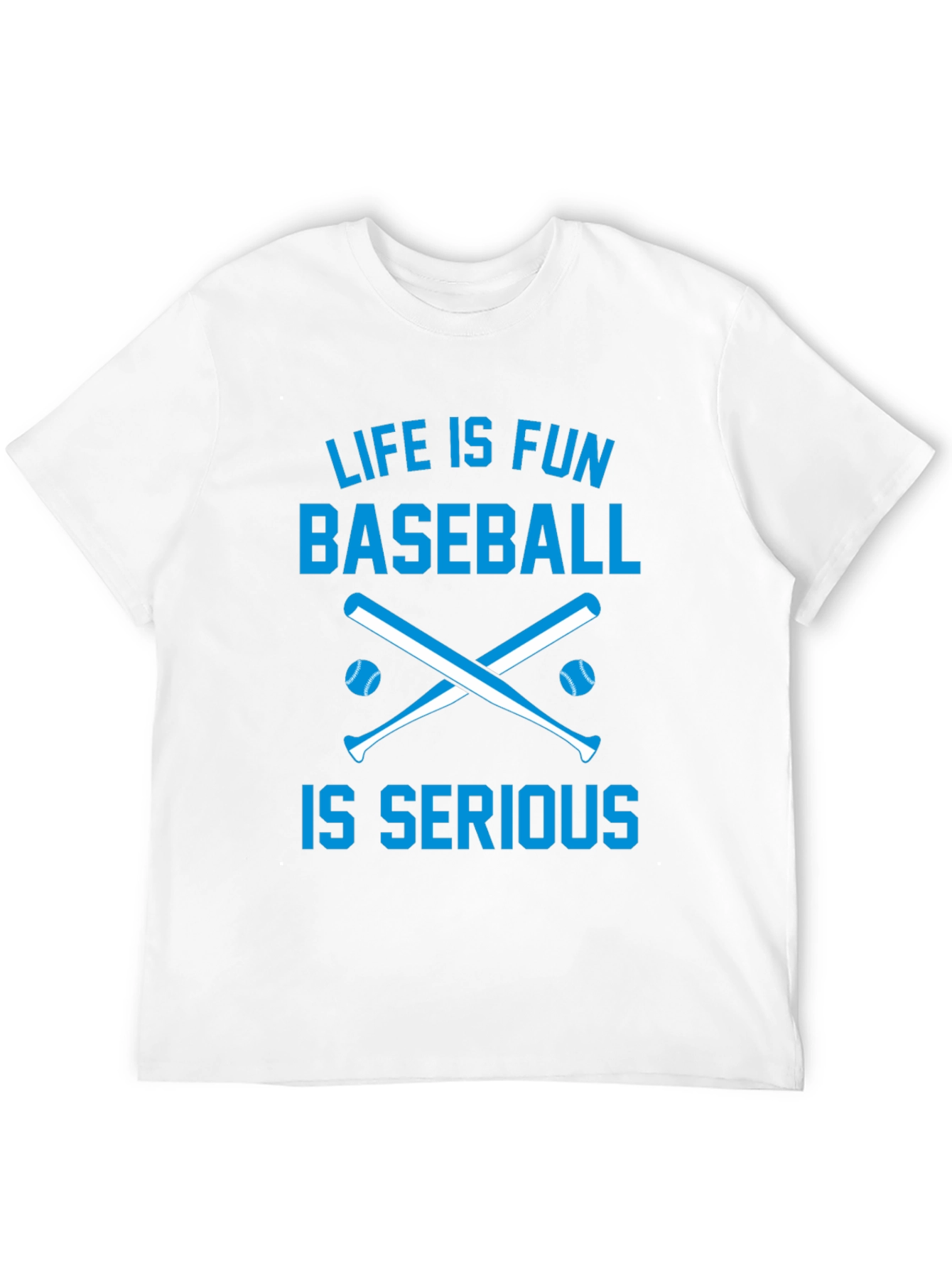 Life is Fun Baseball T-Shirt