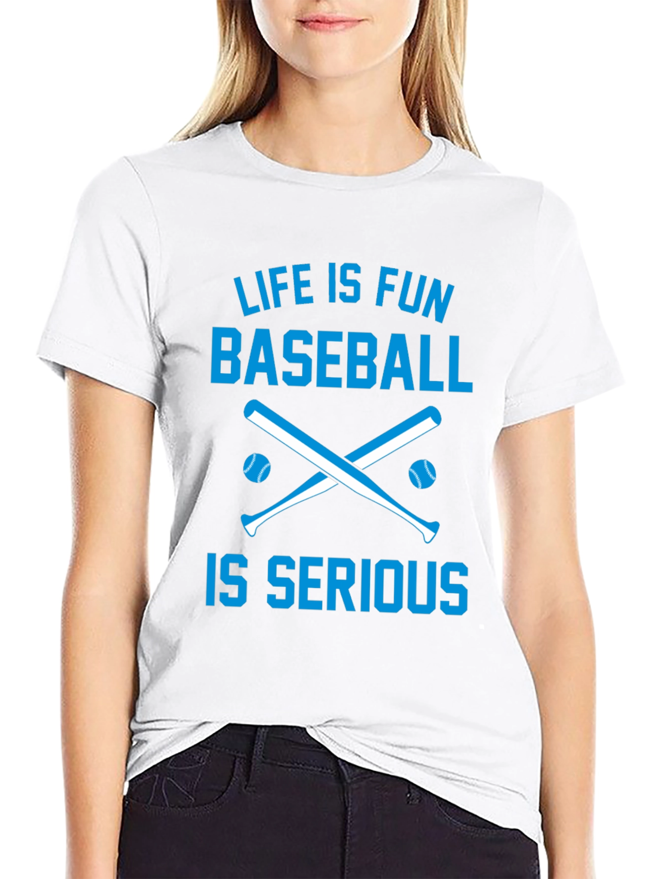 Life is Fun Baseball T-Shirt
