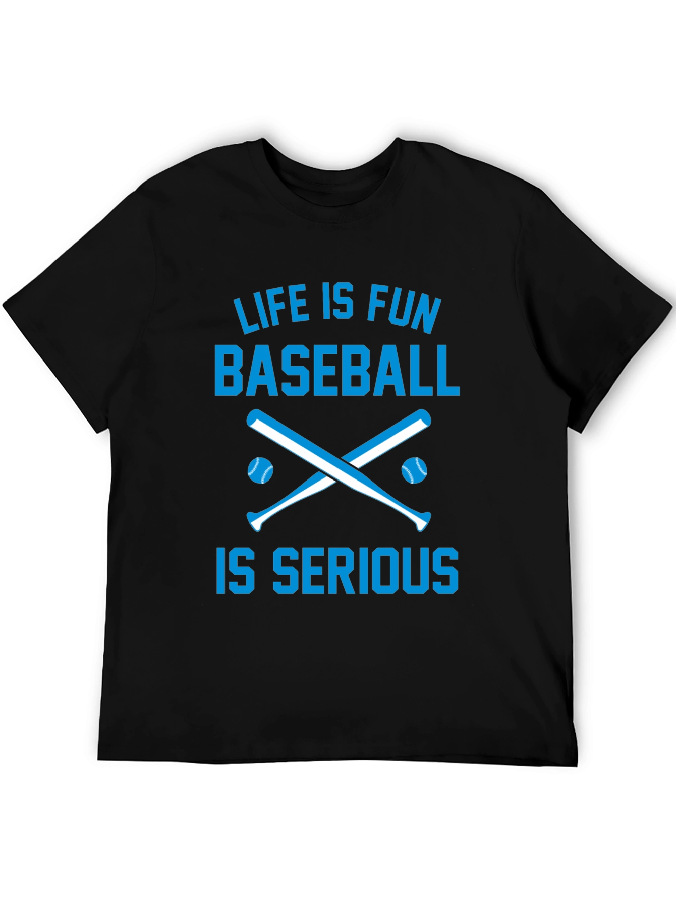 Life is Fun Baseball T-Shirt