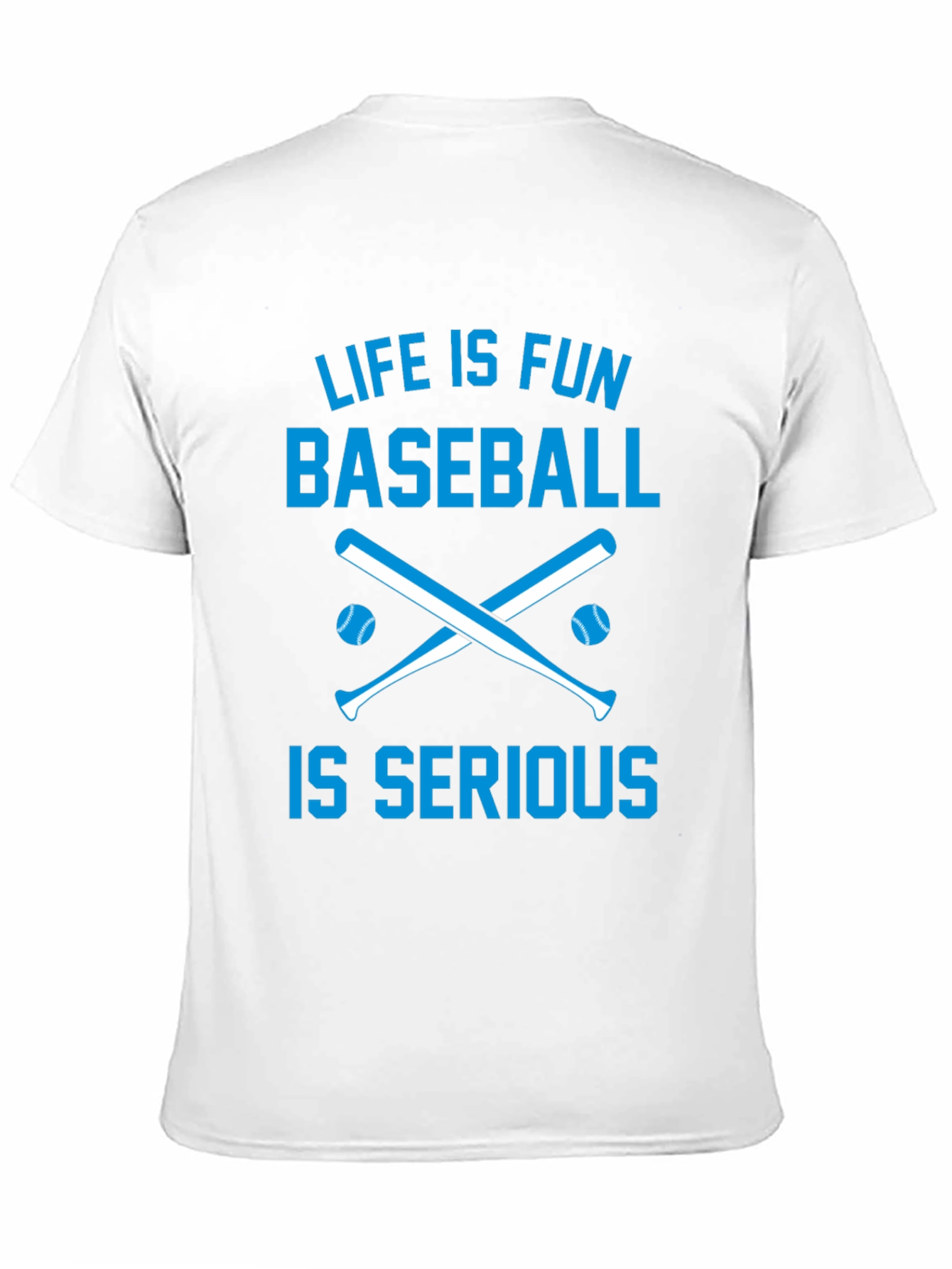 Life is Fun Baseball T-Shirt