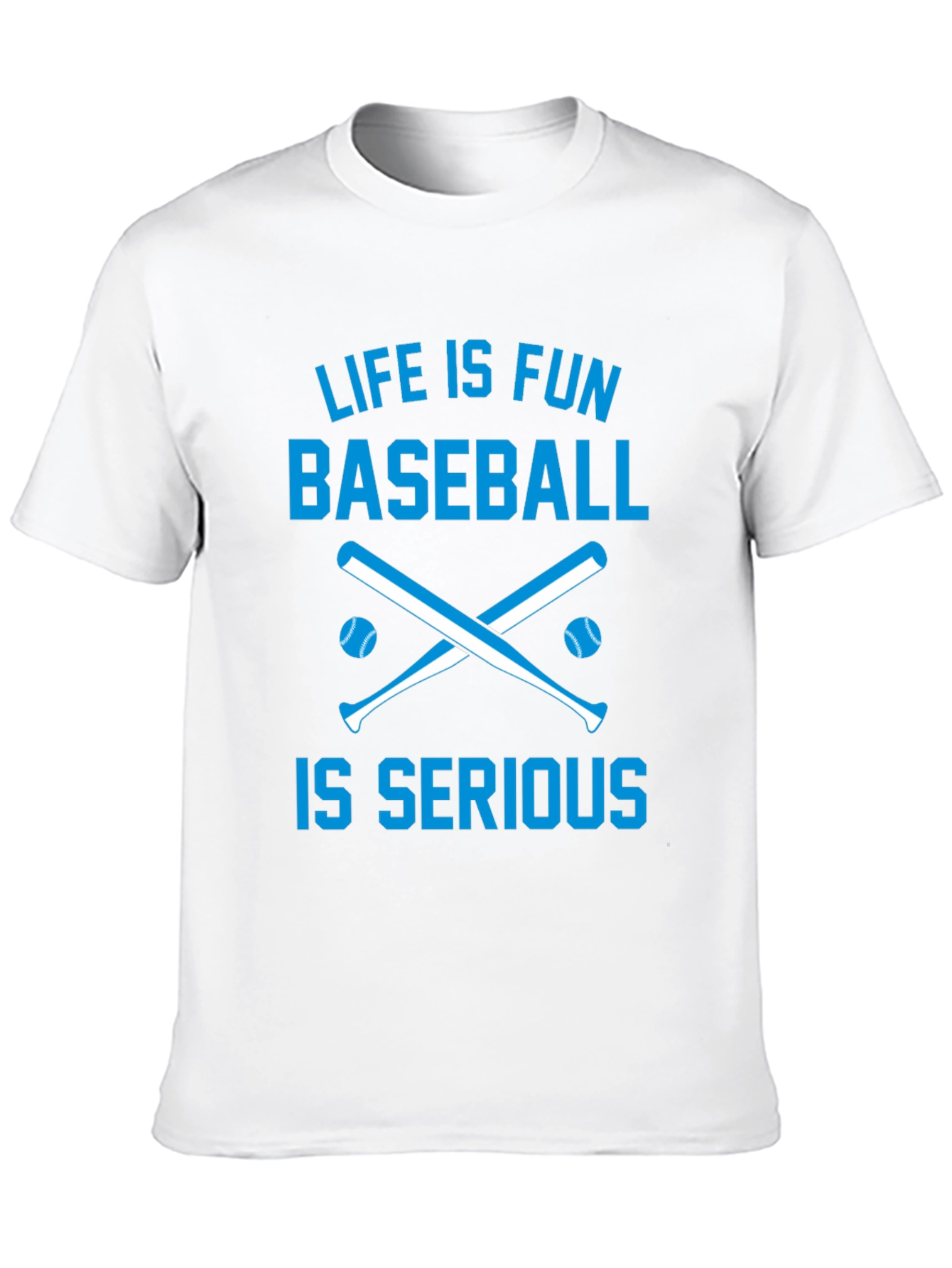 Life is Fun Baseball T-Shirt