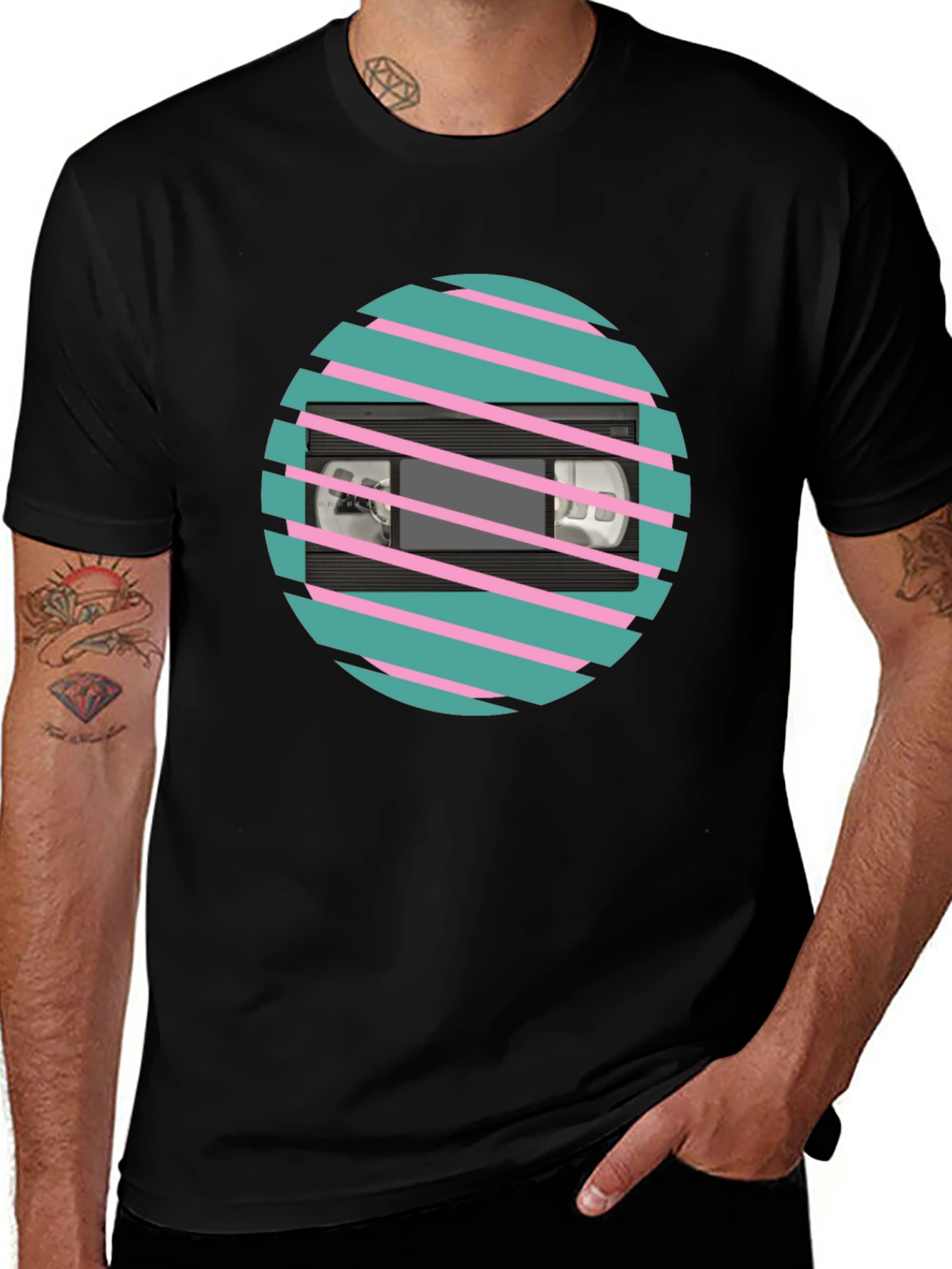 Retro VHS T-Shirt - 90s Throwback Tee