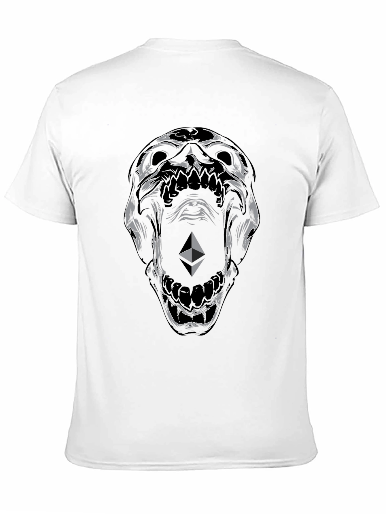 Skull Graphic Tee - Mens Black T-Shirt