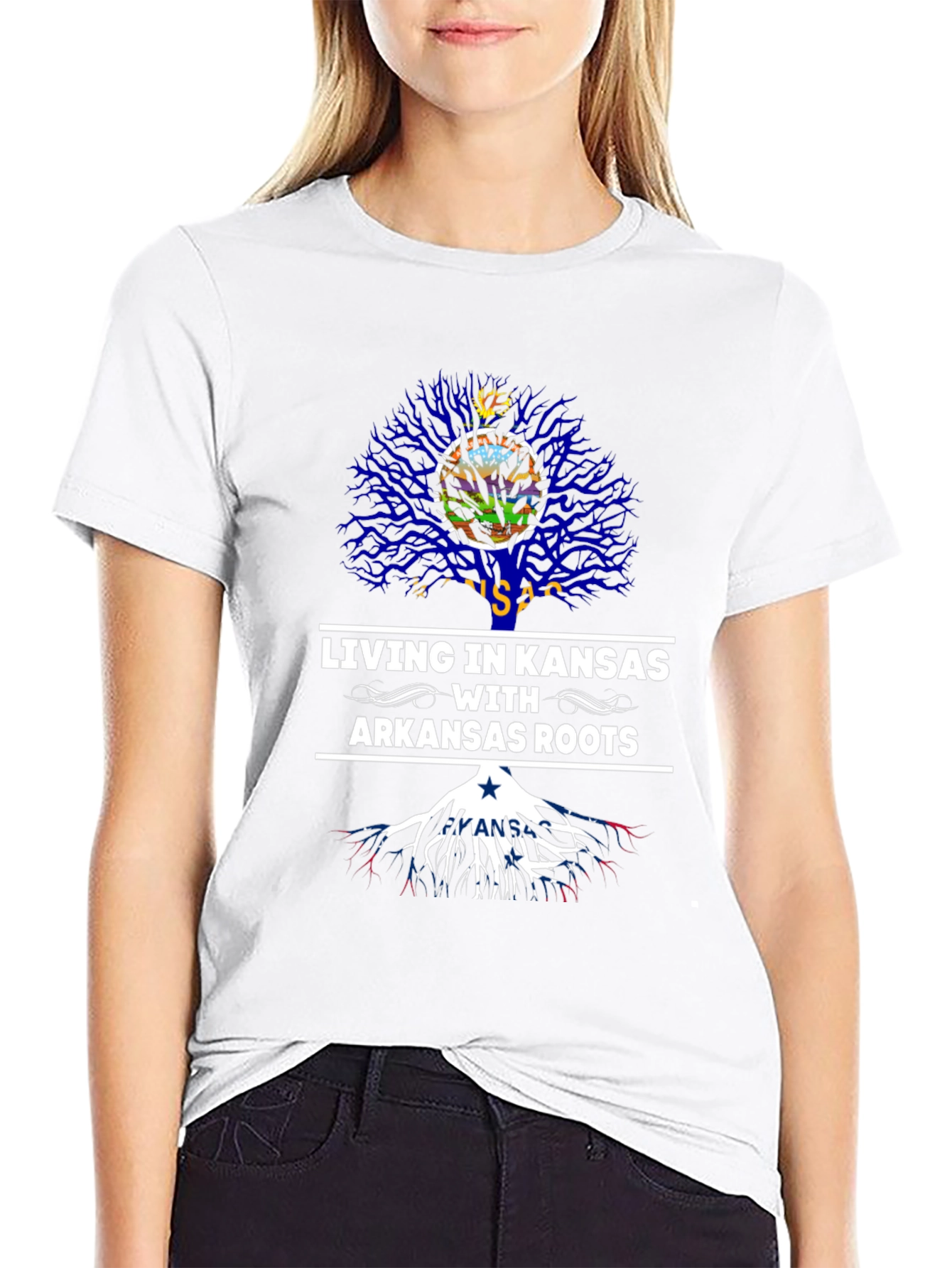 Kansas Living Arkansas Roots Graphic Tee