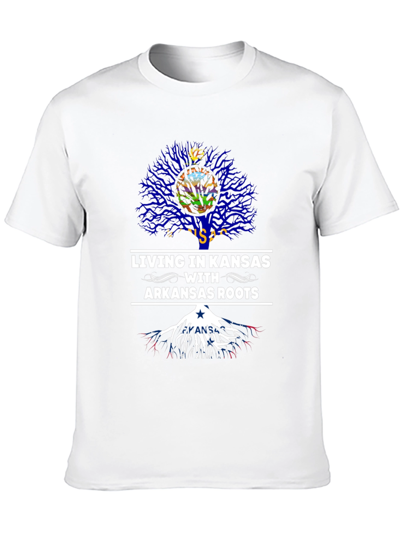 Kansas Living Arkansas Roots Graphic Tee