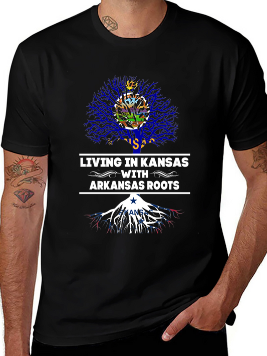 Kansas Living Arkansas Roots Graphic Tee