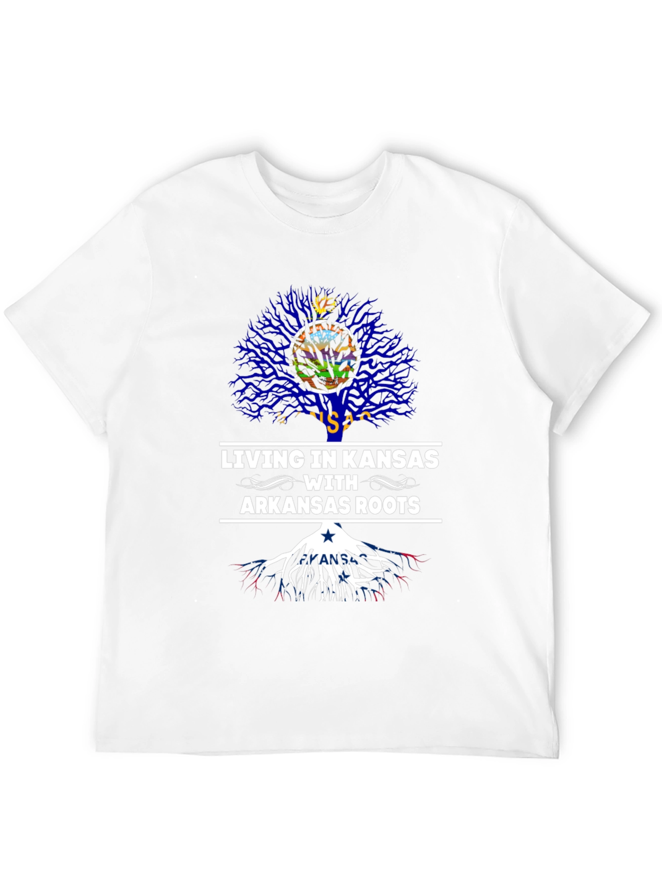 Kansas Living Arkansas Roots Graphic Tee