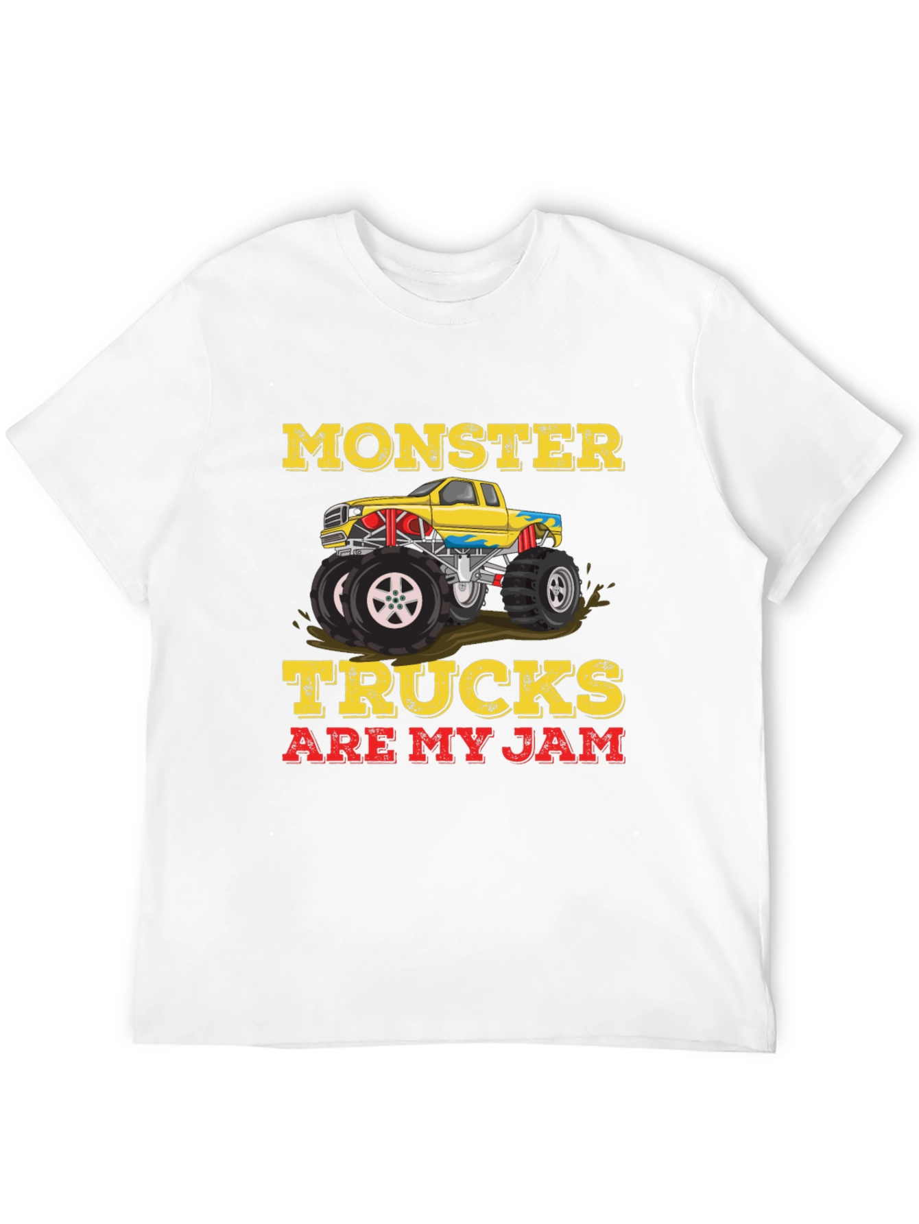 Monster Trucks Are My Jam Graphic T-Shirt