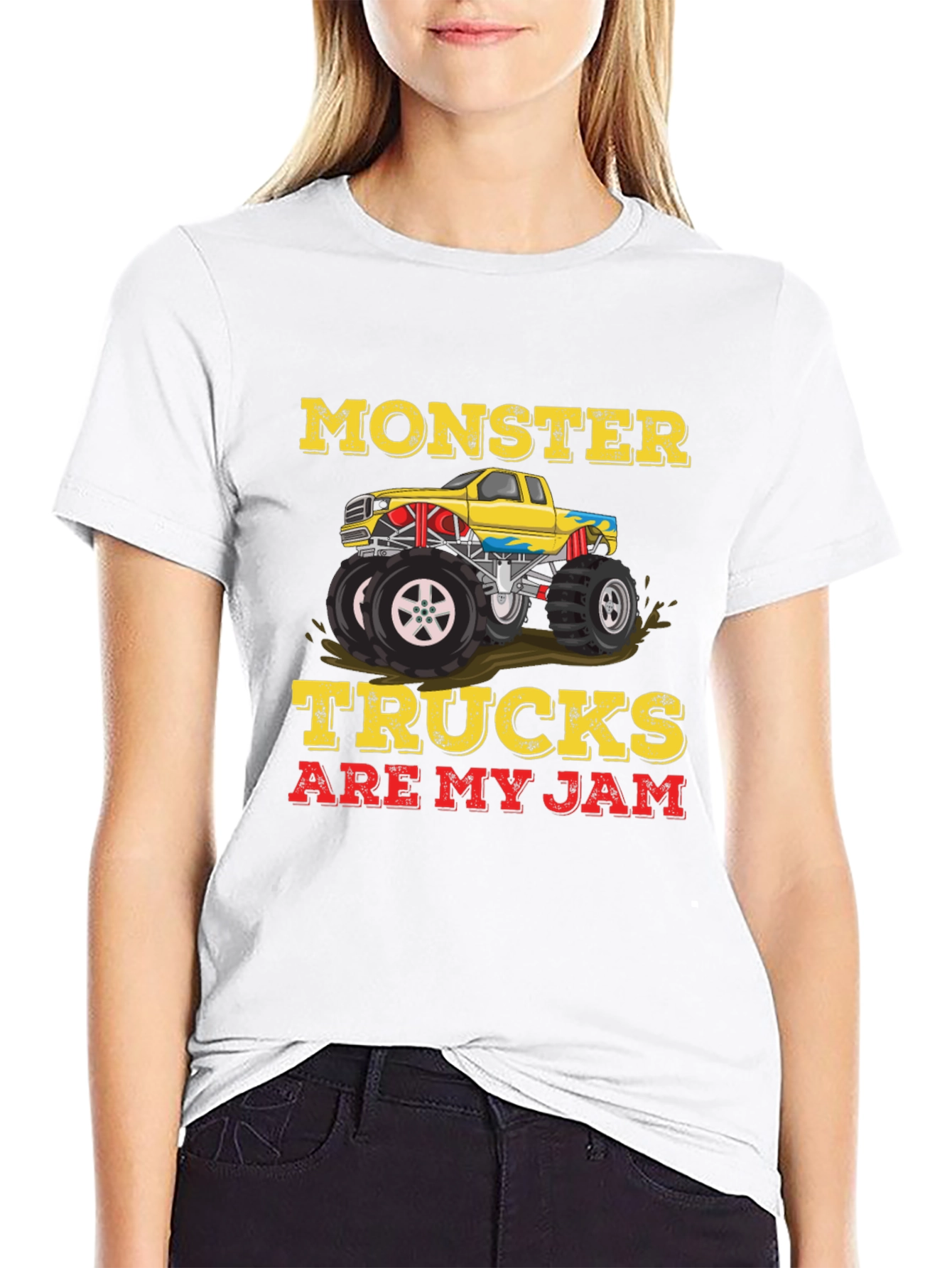 Monster Trucks Are My Jam Graphic T-Shirt