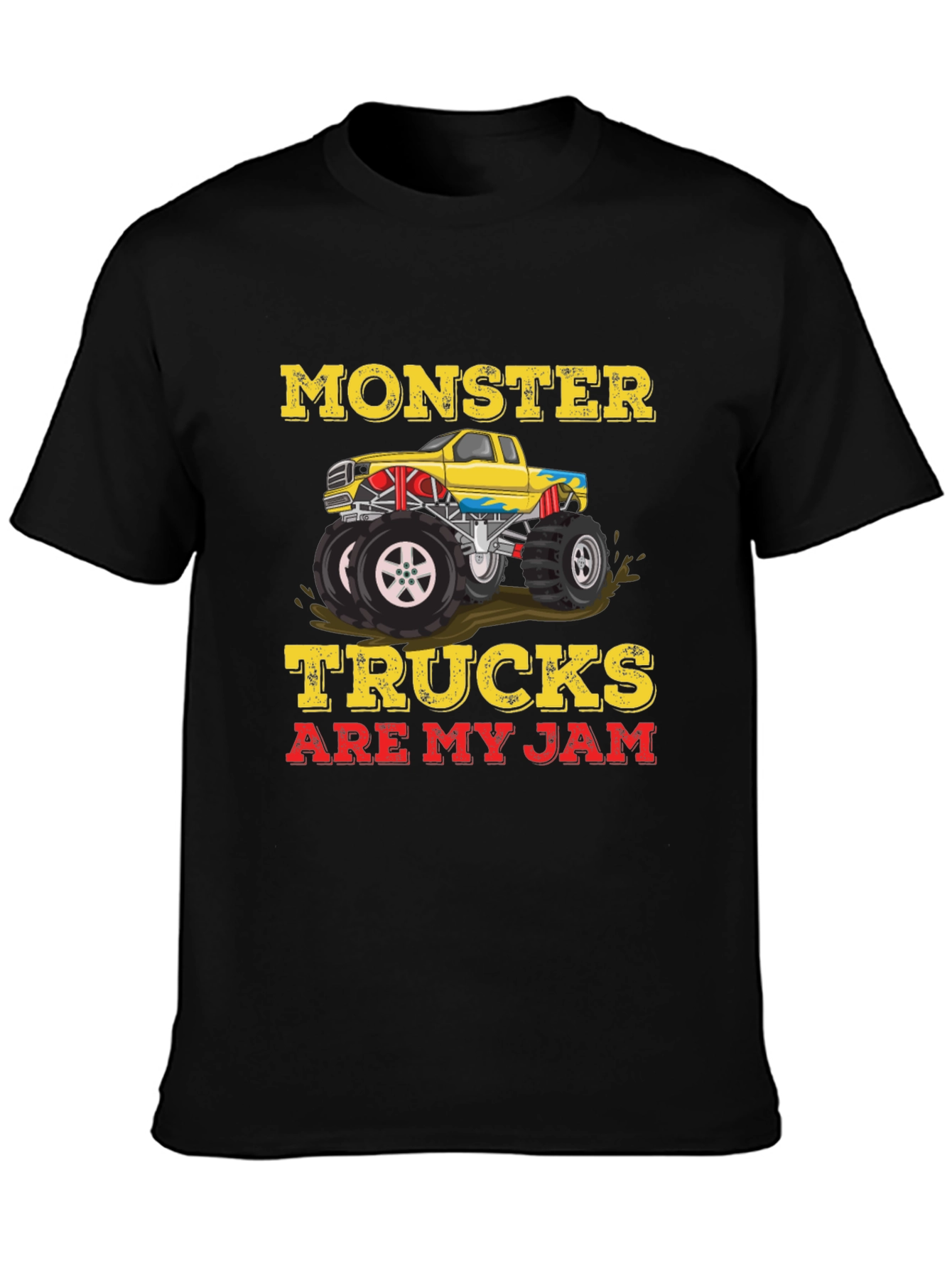 Monster Trucks Are My Jam Graphic T-Shirt