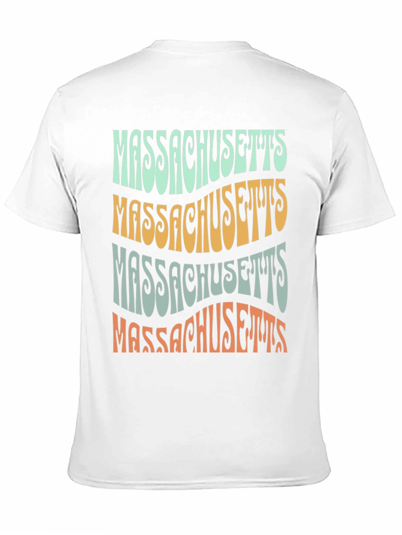 Massachusetts Retro Graphic Tee