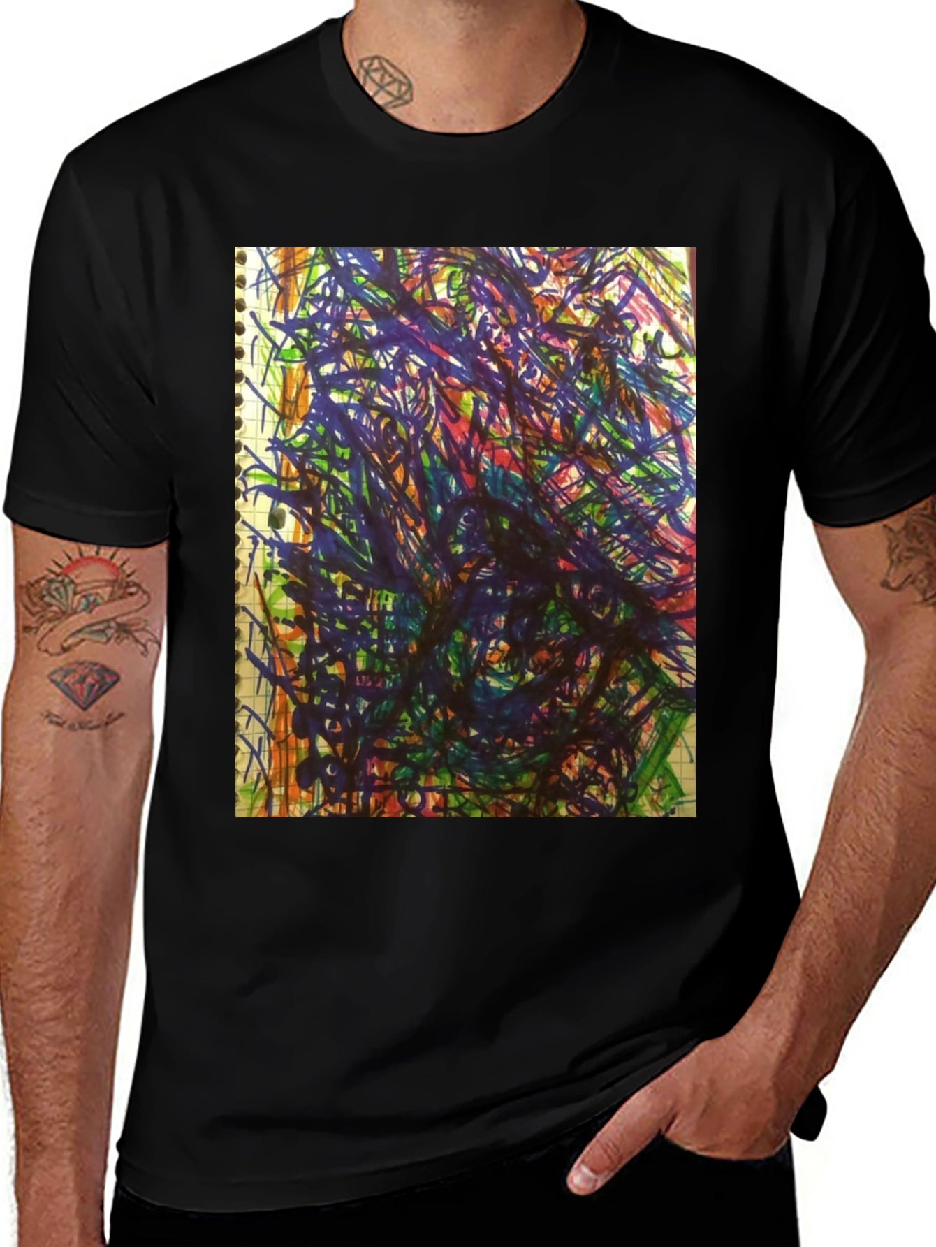 Abstract Art Tee - Express Yourself