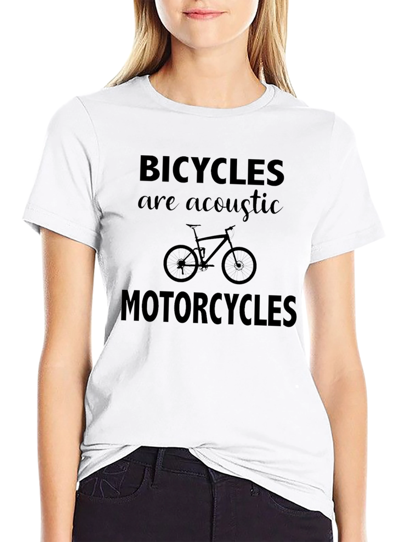 Bicycles Are Acoustic Motorcycles T-Shirt