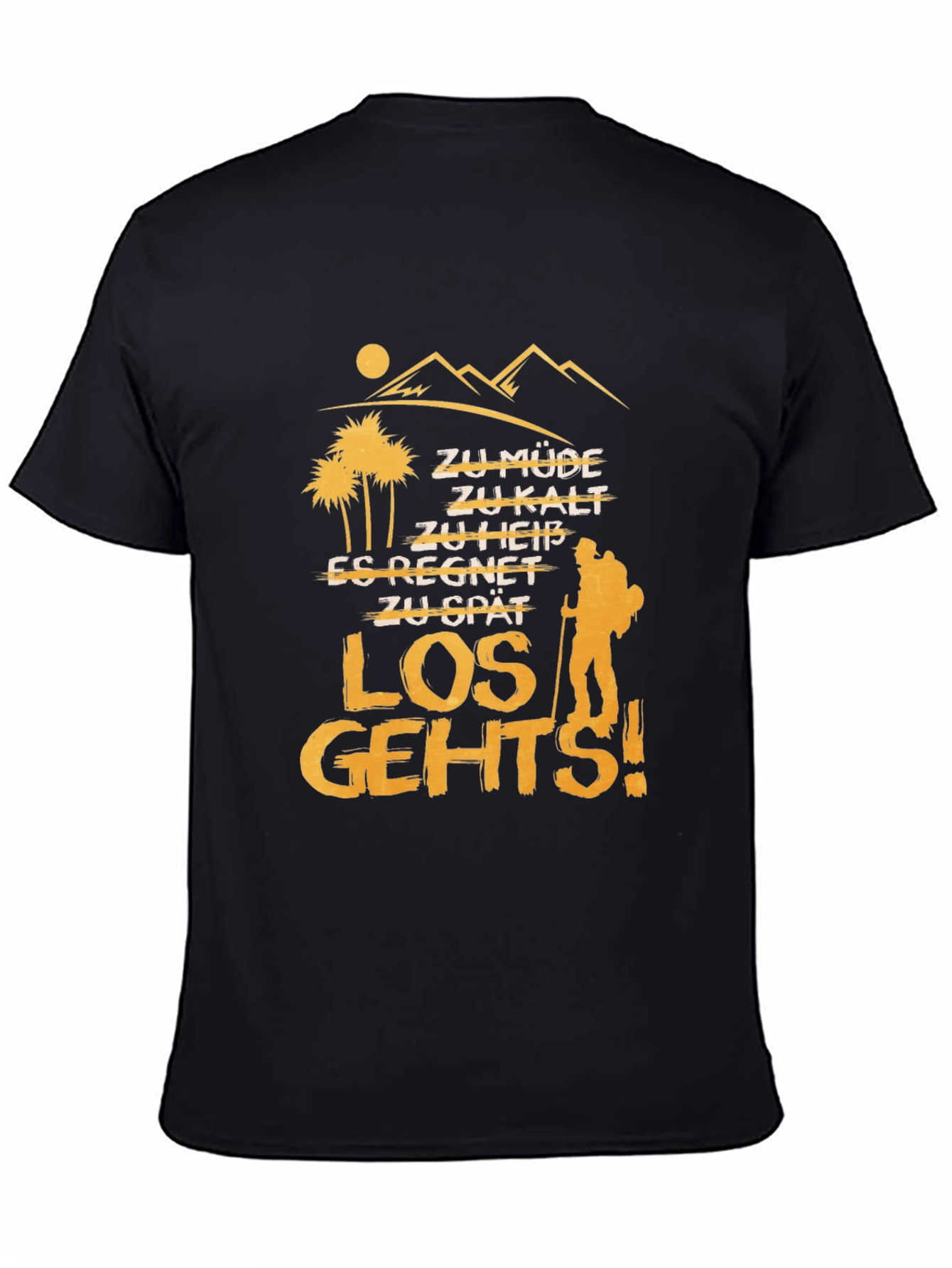 Adventurers Motivation T-Shirt - Hiking Gear
