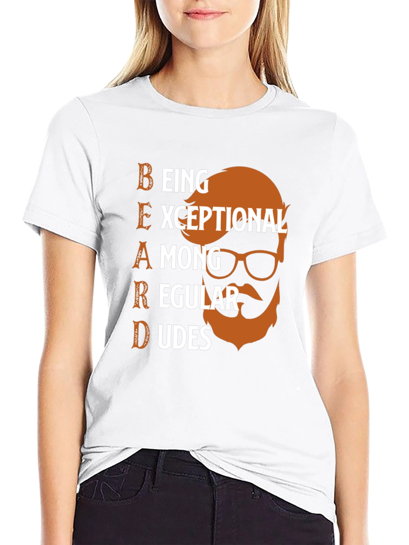 Beard Exceptional Among Regular Dudes Graphic T-Shirt