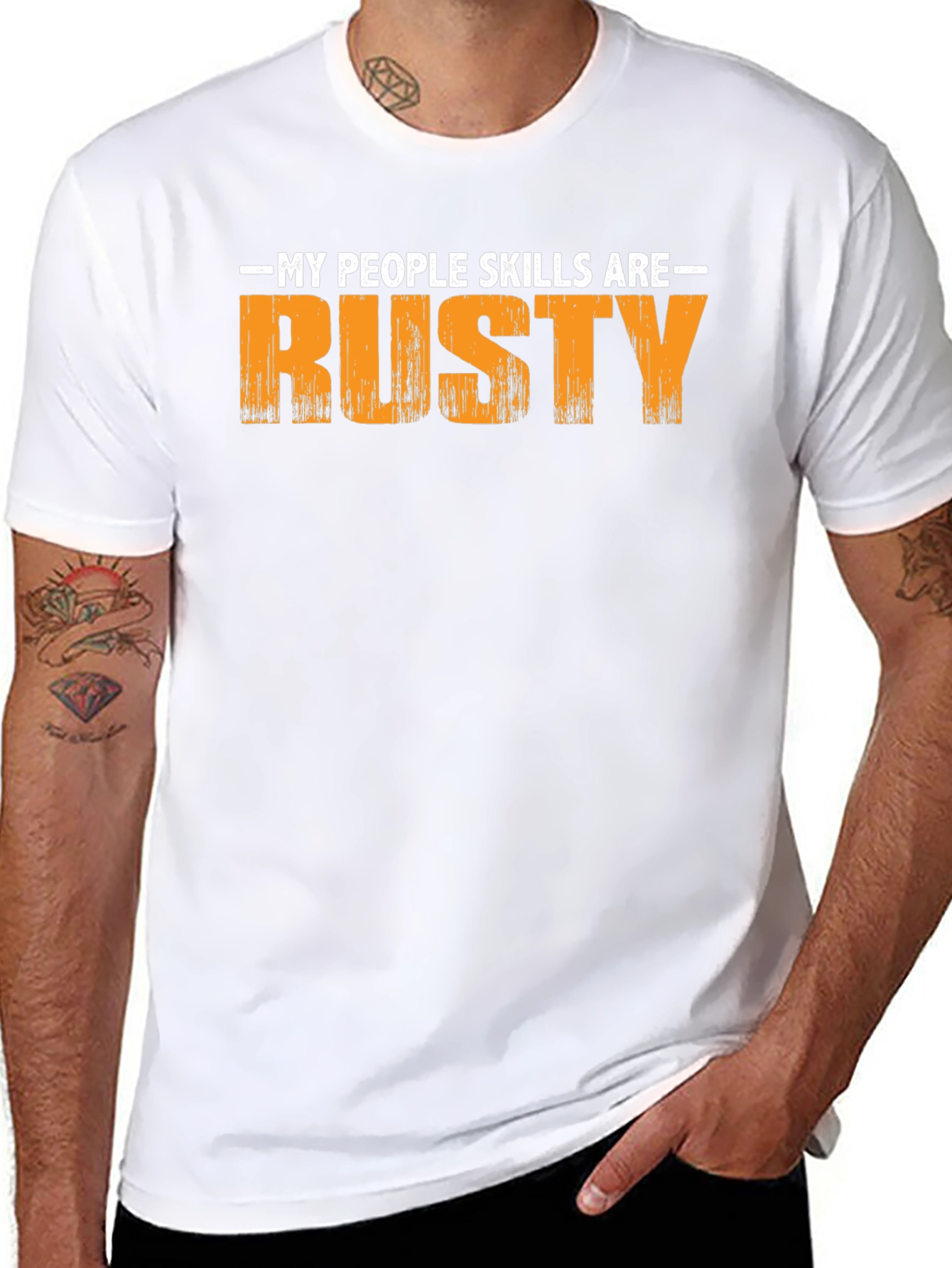 My People Skills Are Rusty Graphic T-Shirt