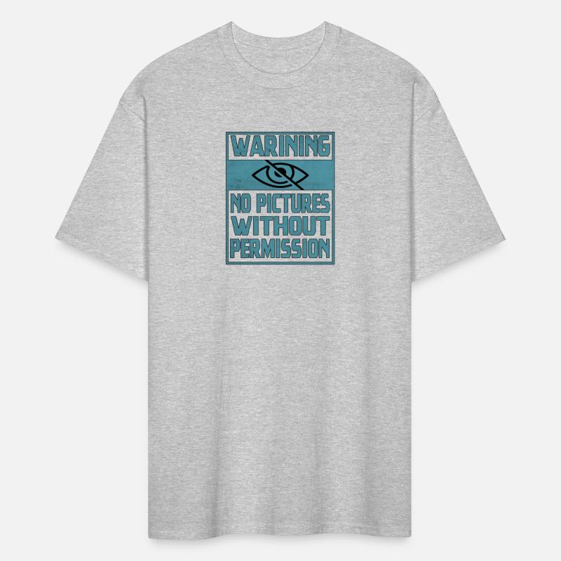 Warning No Picture Without Permission