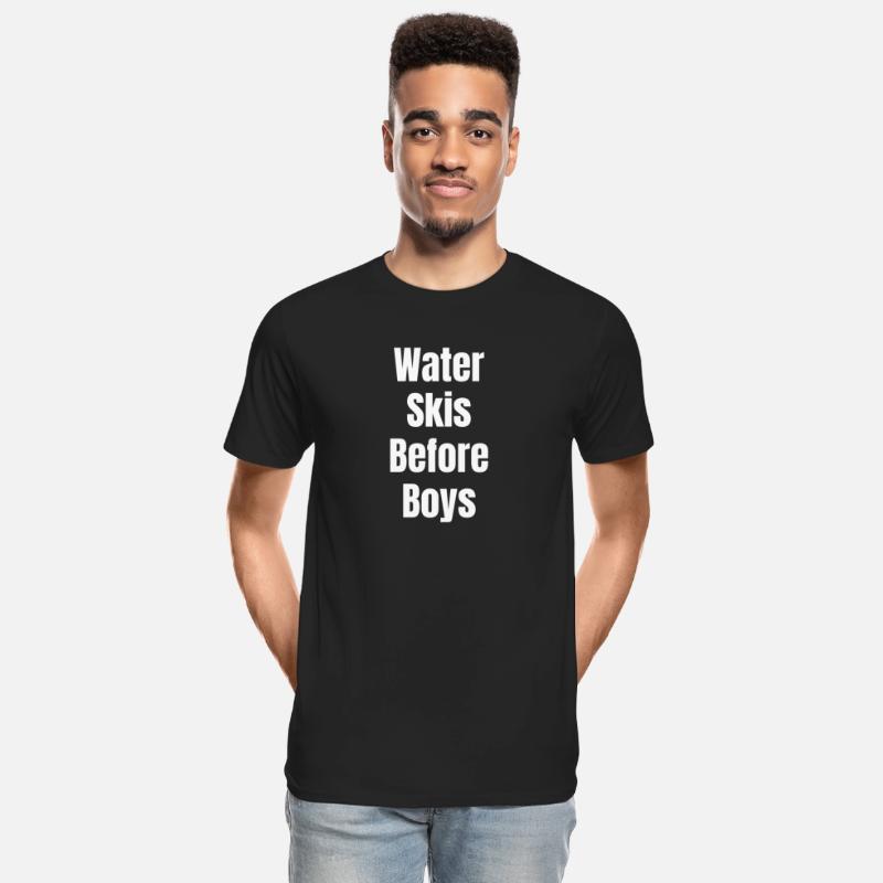 Water Skis Before Boys Girl Jetski Water Sports