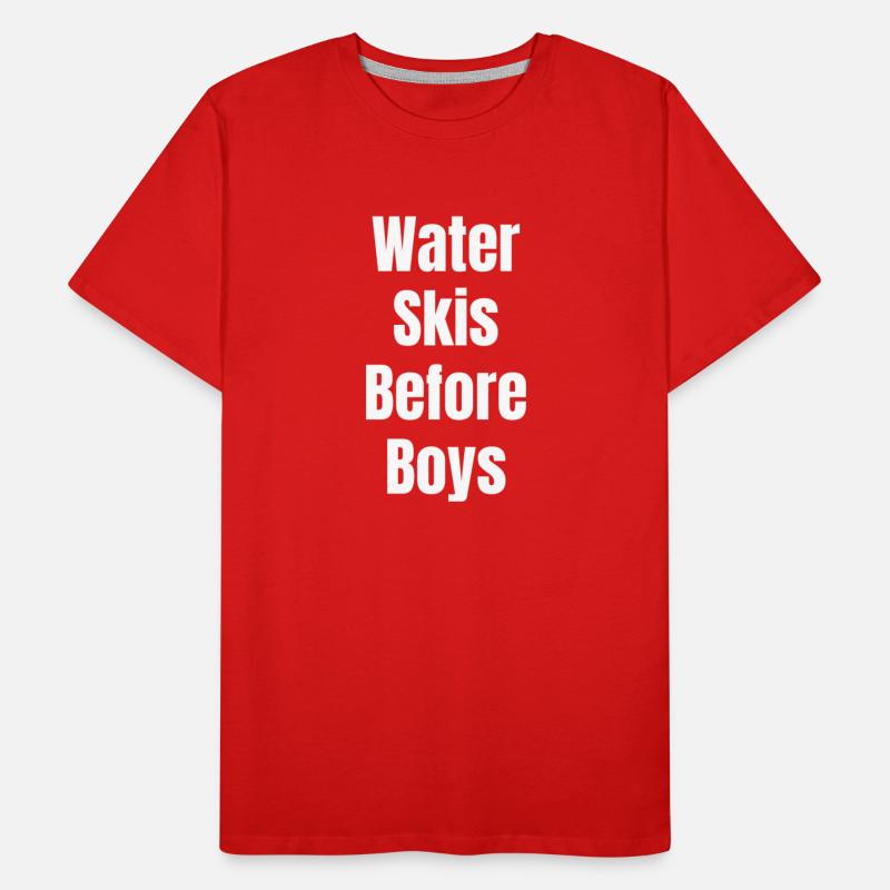 Water Skis Before Boys Girl Jetski Water Sports