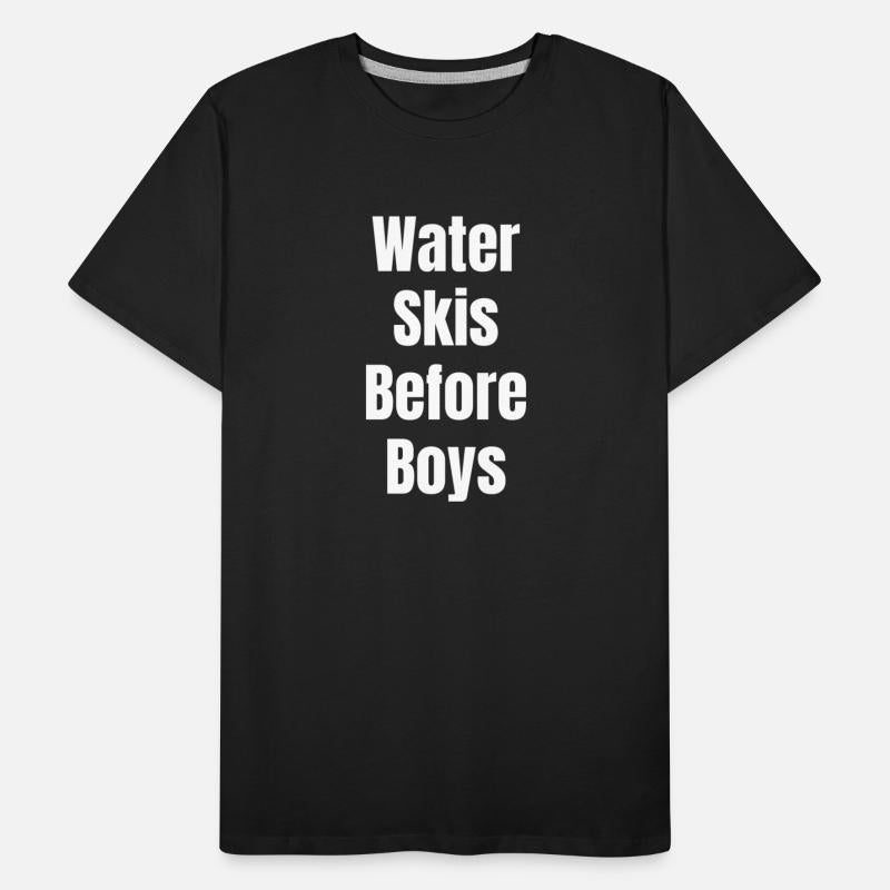 Water Skis Before Boys Girl Jetski Water Sports