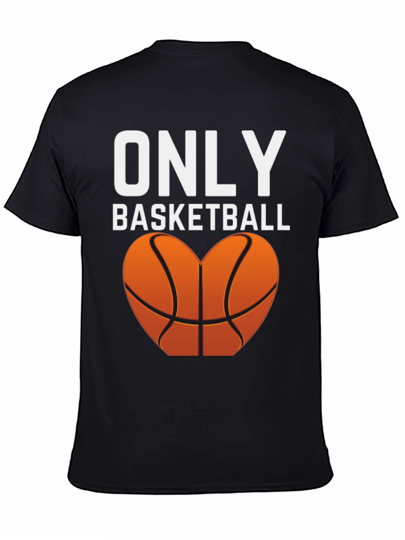 Only Basketball Heart Graphic Tee
