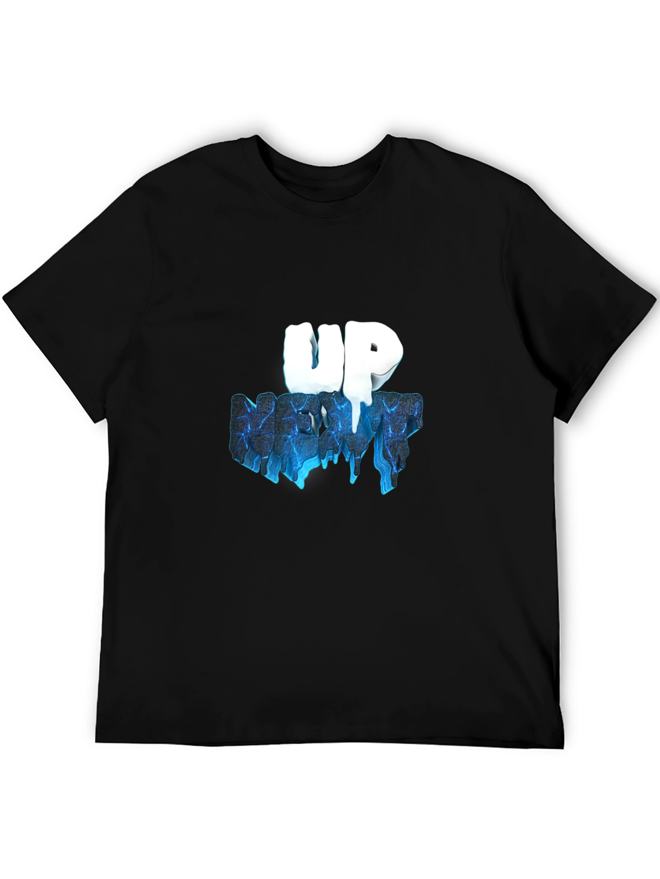 Up Next Black Graphic T-Shirt