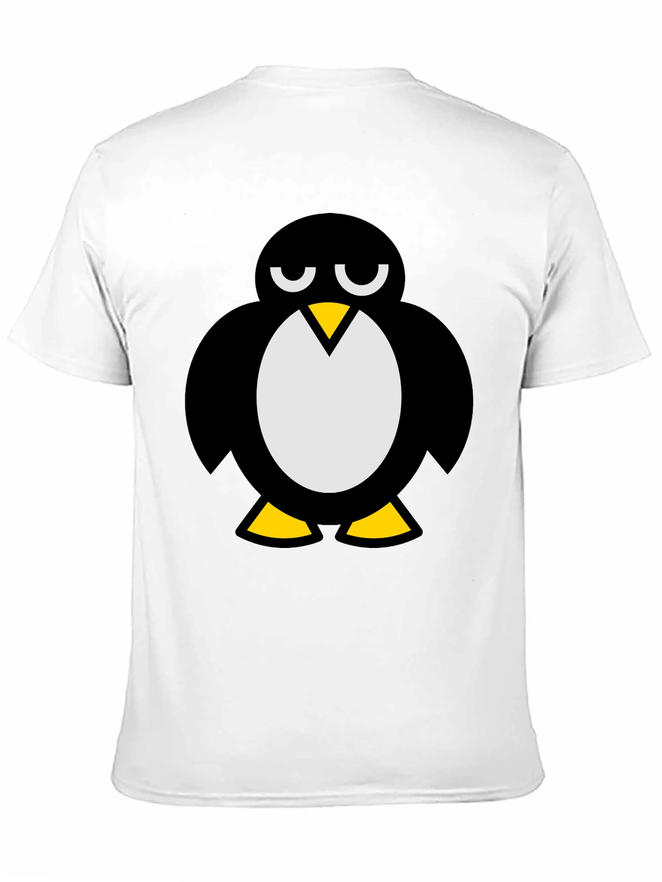 Cool Penguin Graphic T-Shirt - Black