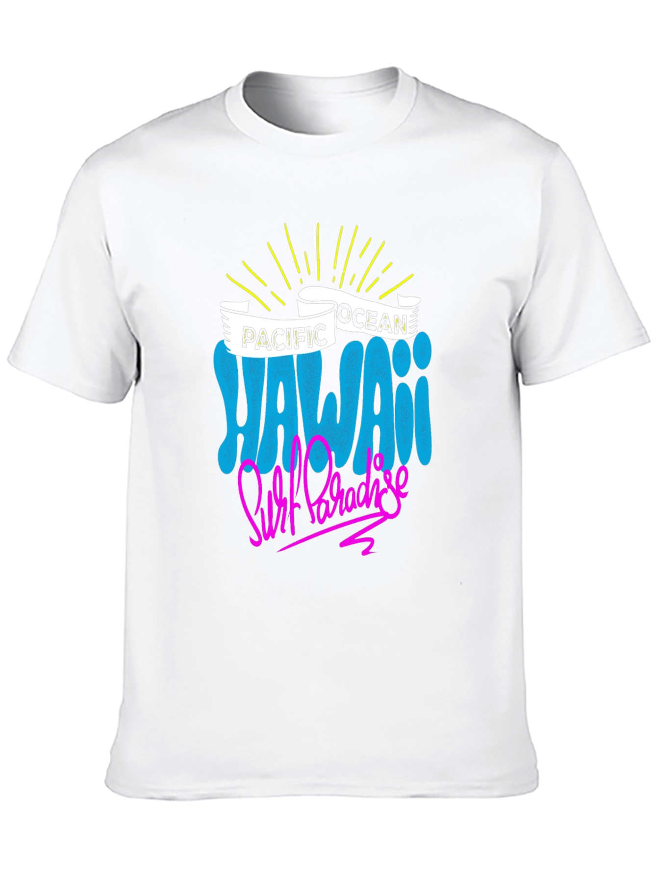 Hawaii Surf Paradise Graphic T-Shirt