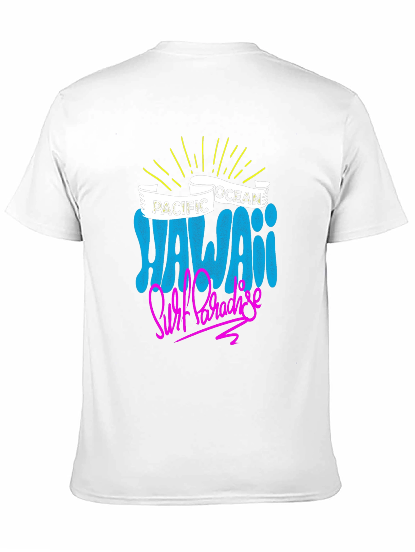 Hawaii Surf Paradise Graphic T-Shirt