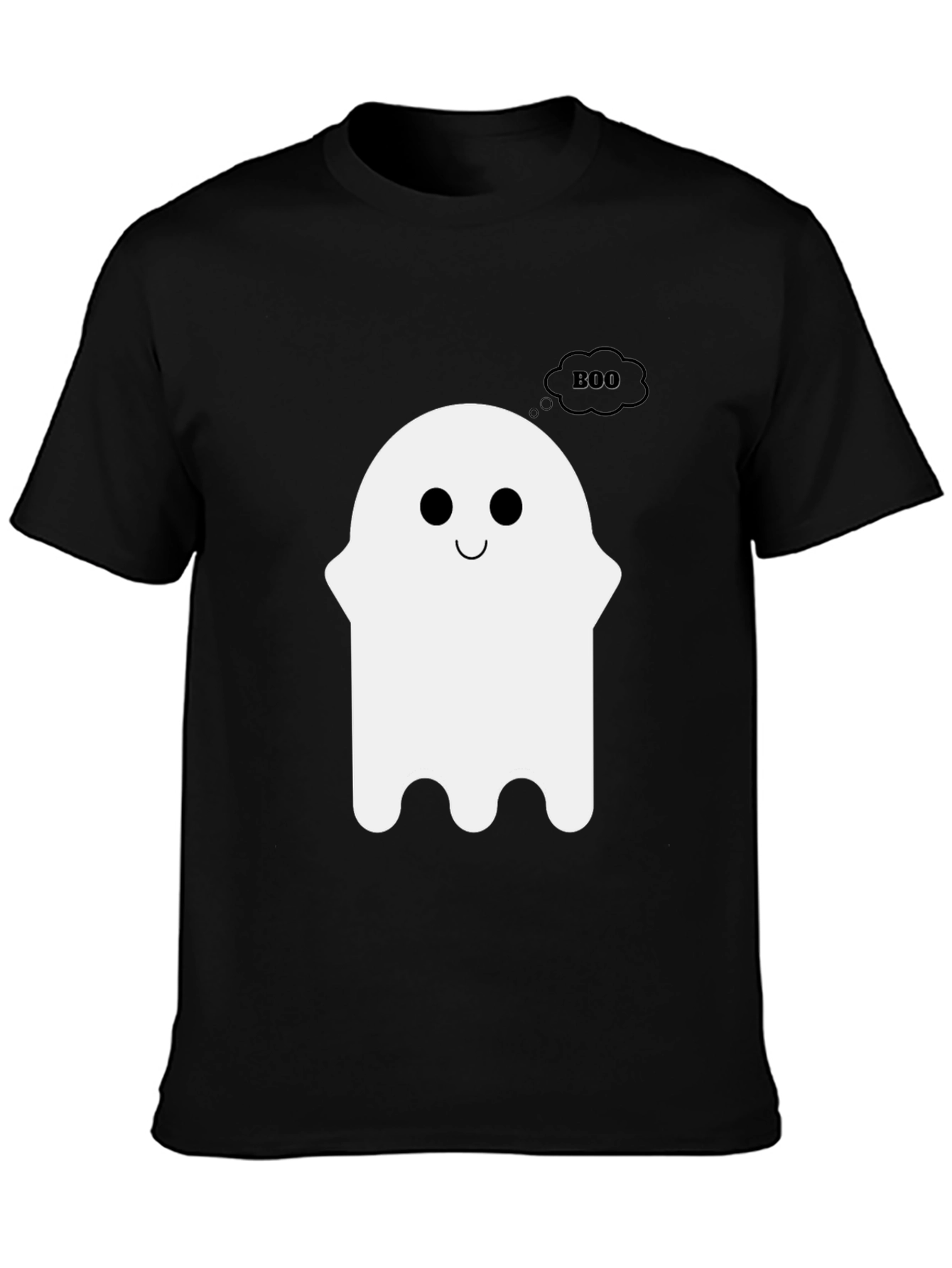 Boo Ghost Graphic Tee - Halloween Spooky Season Shirt