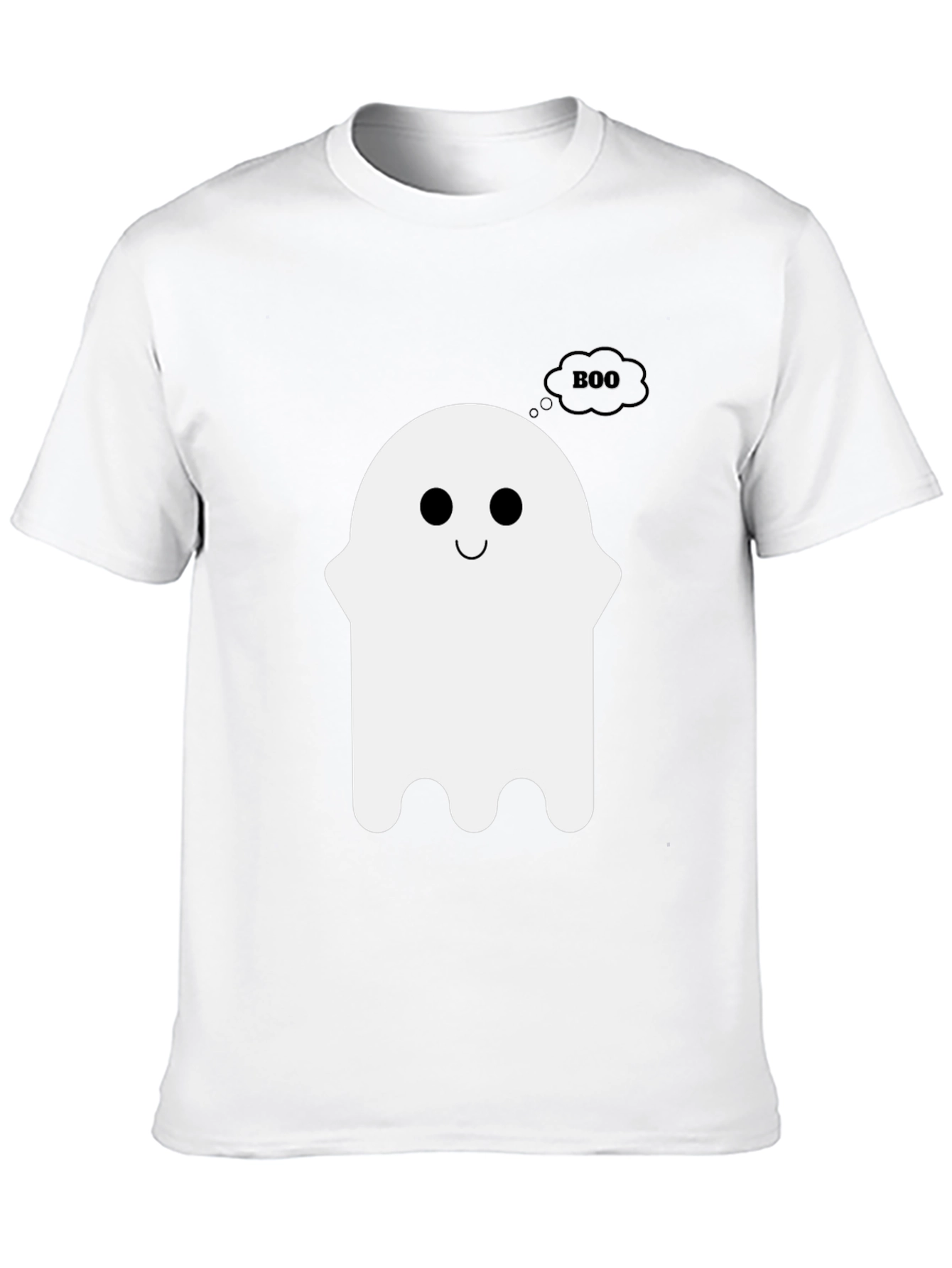 Boo Ghost Graphic Tee - Halloween Spooky Season Shirt