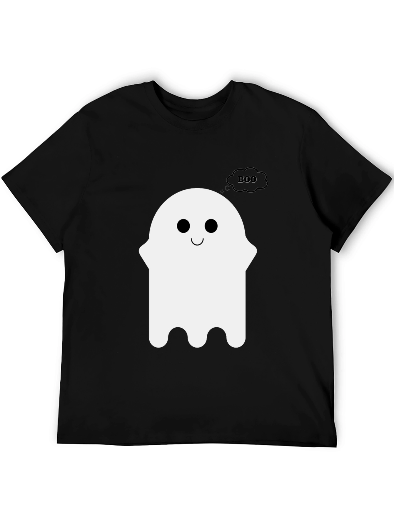 Boo Ghost Graphic Tee - Halloween Spooky Season Shirt