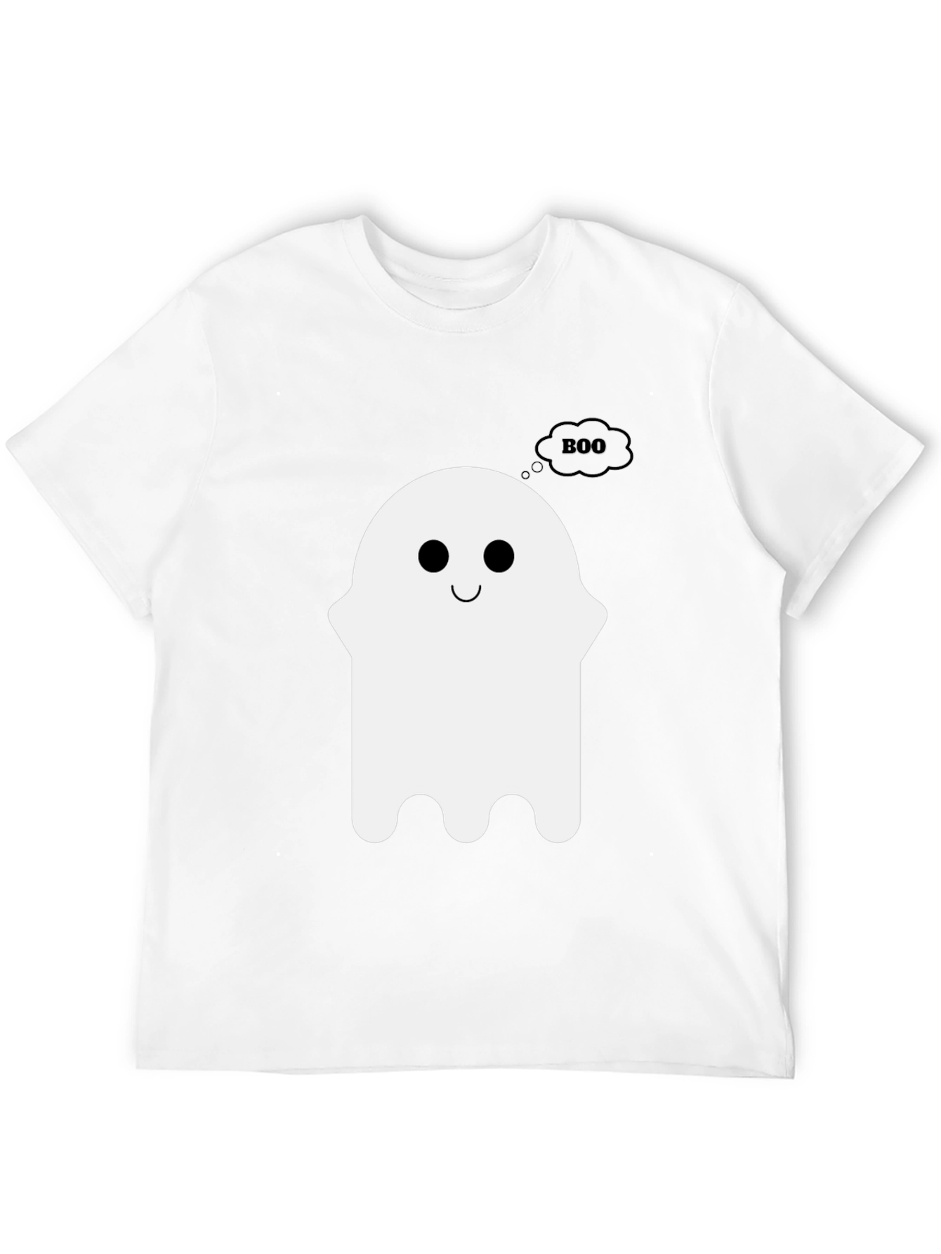 Boo Ghost Graphic Tee - Halloween Spooky Season Shirt