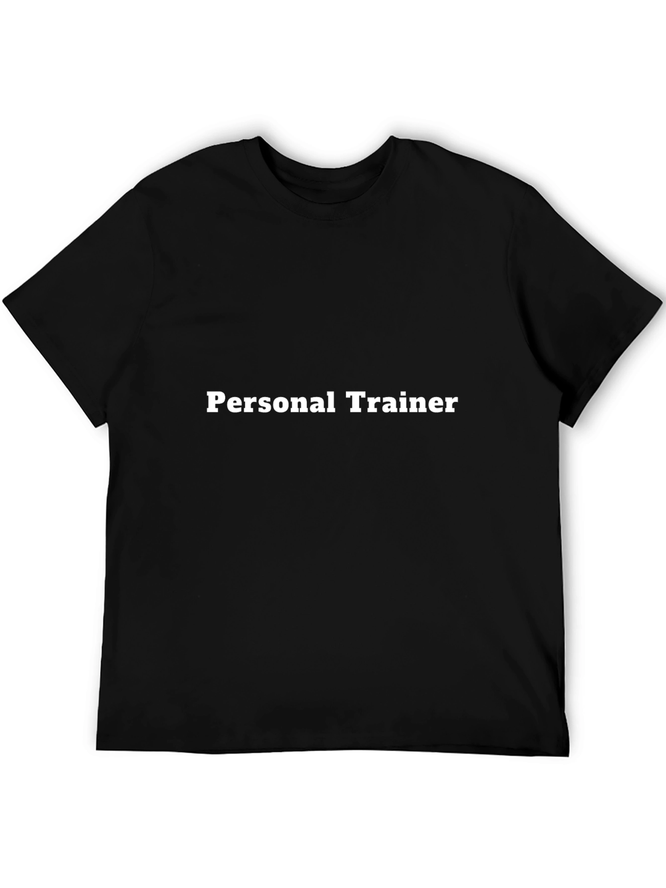 Personal Trainer Black T-Shirt