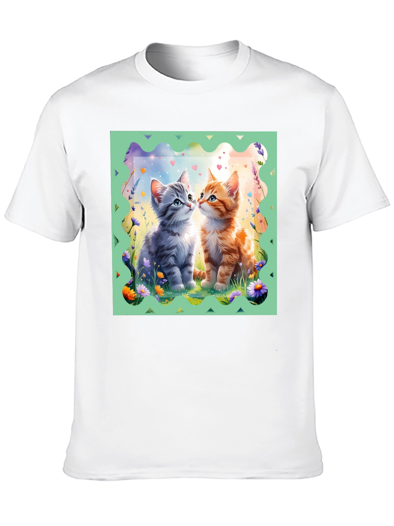 Cute Kitten Tee - Loveable Cat Design