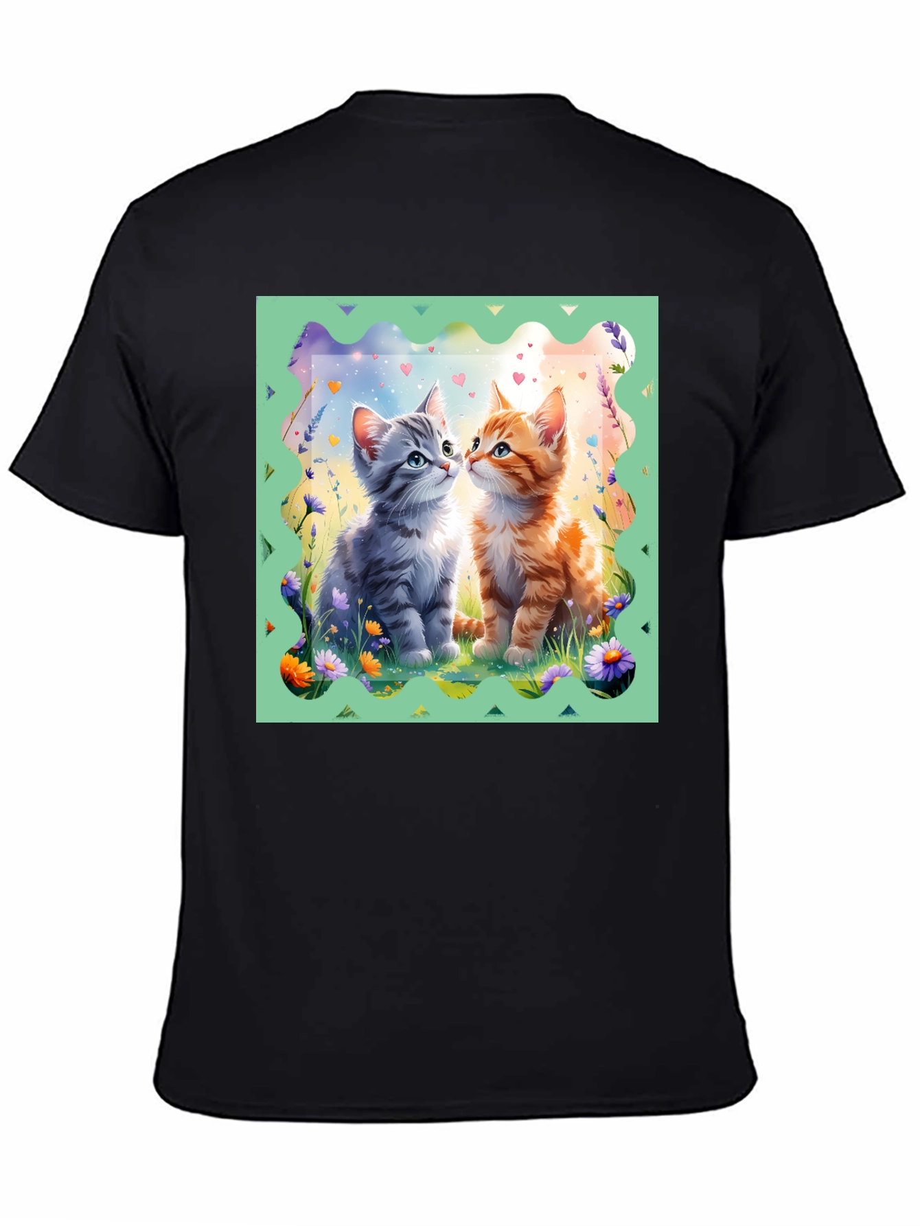 Cute Kitten Tee - Loveable Cat Design