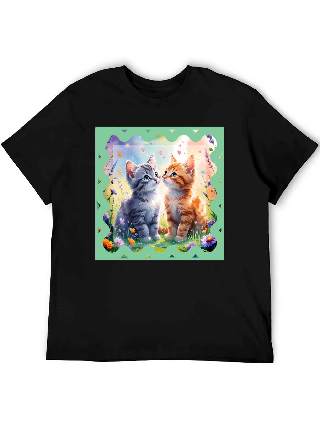 Cute Kitten Tee - Loveable Cat Design